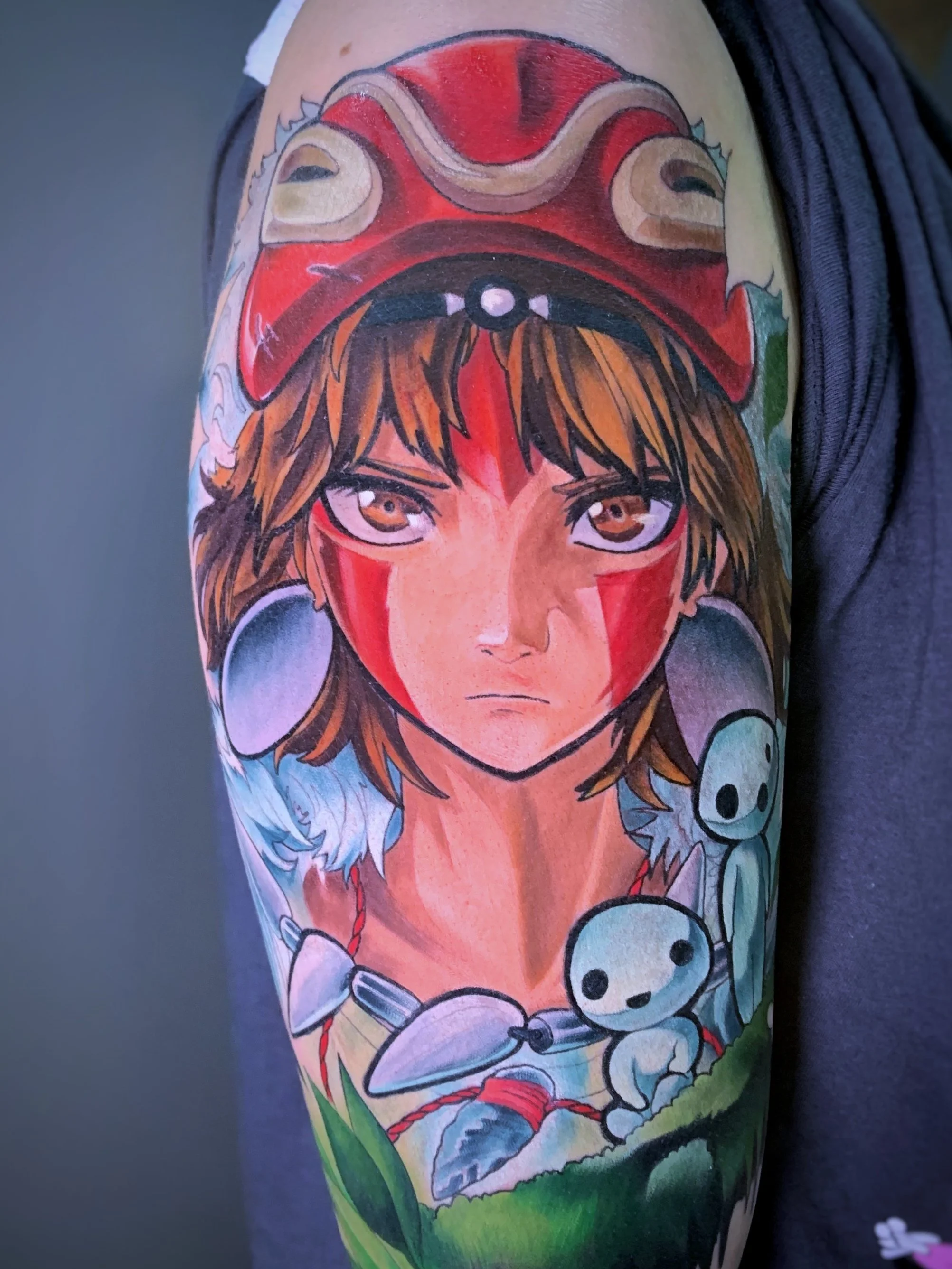 Newschool Mononoke Tattoo