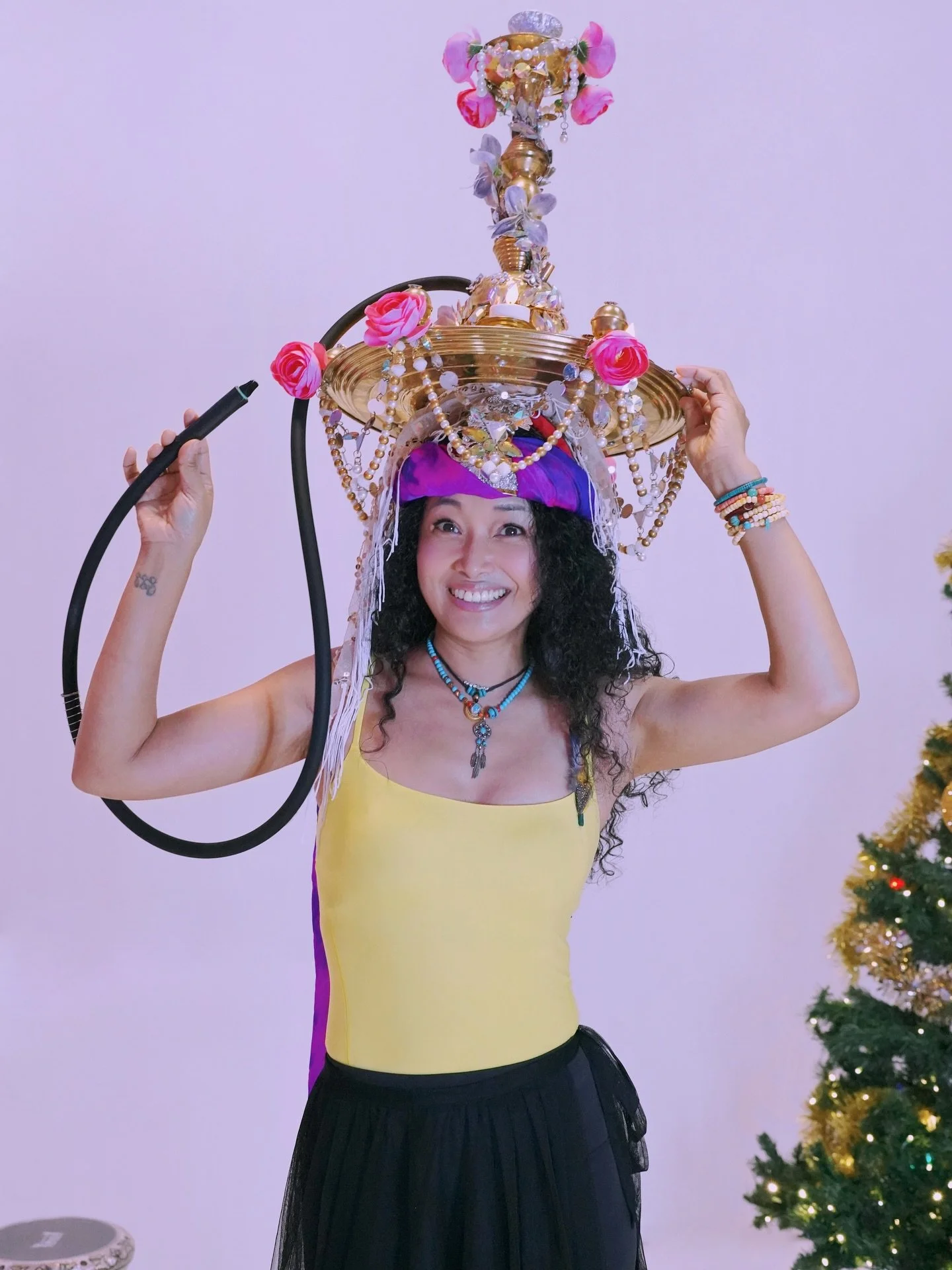 SPARK88 Christmas Party 2025 &bull; Bellydancer Photo Booth 🧿🪘💜 Representatives of North Van division 

#vancouverbellydance #bellydanceclass