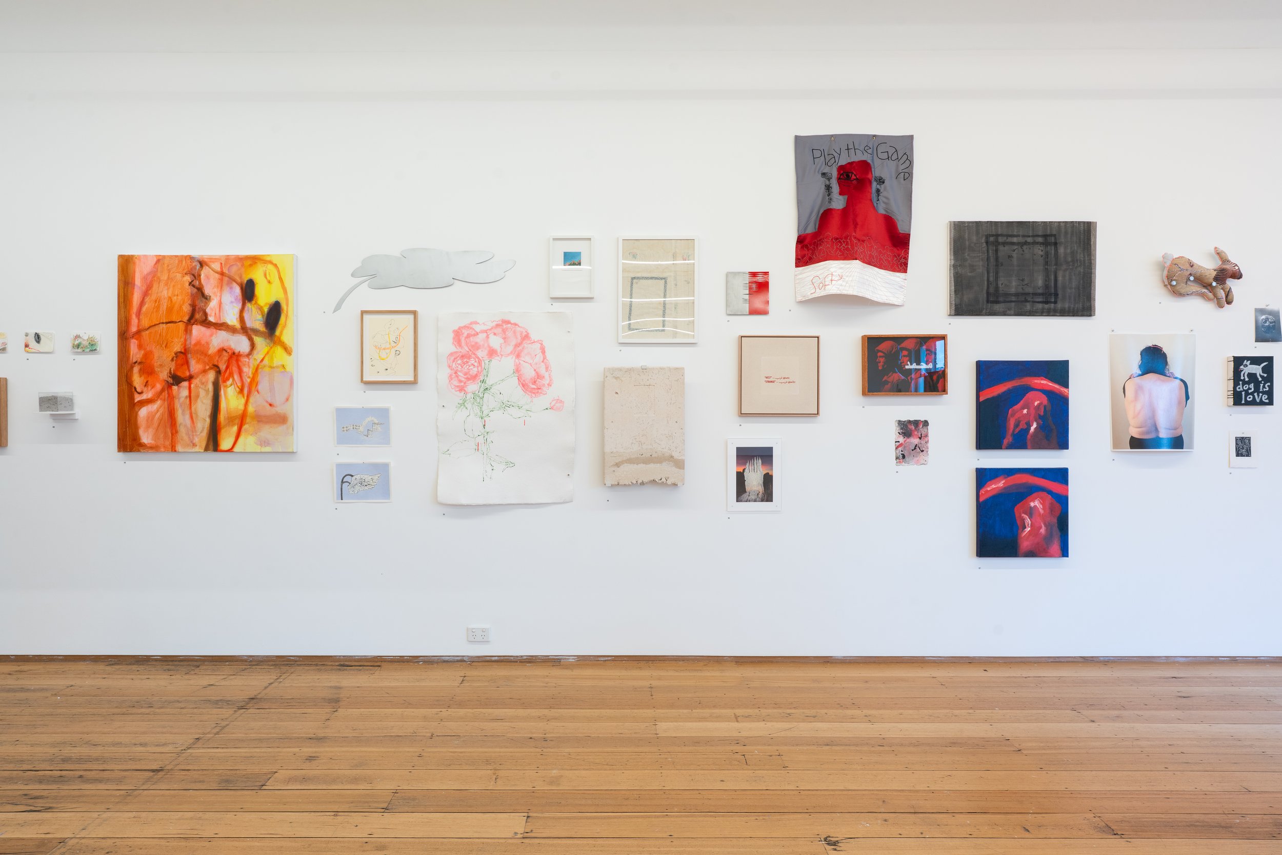 LABOUR & LOVE, West Space Fundraiser, 2026, installation detail. Curated by Gabriela Renee Williams. Photography by Machiko Abe.
