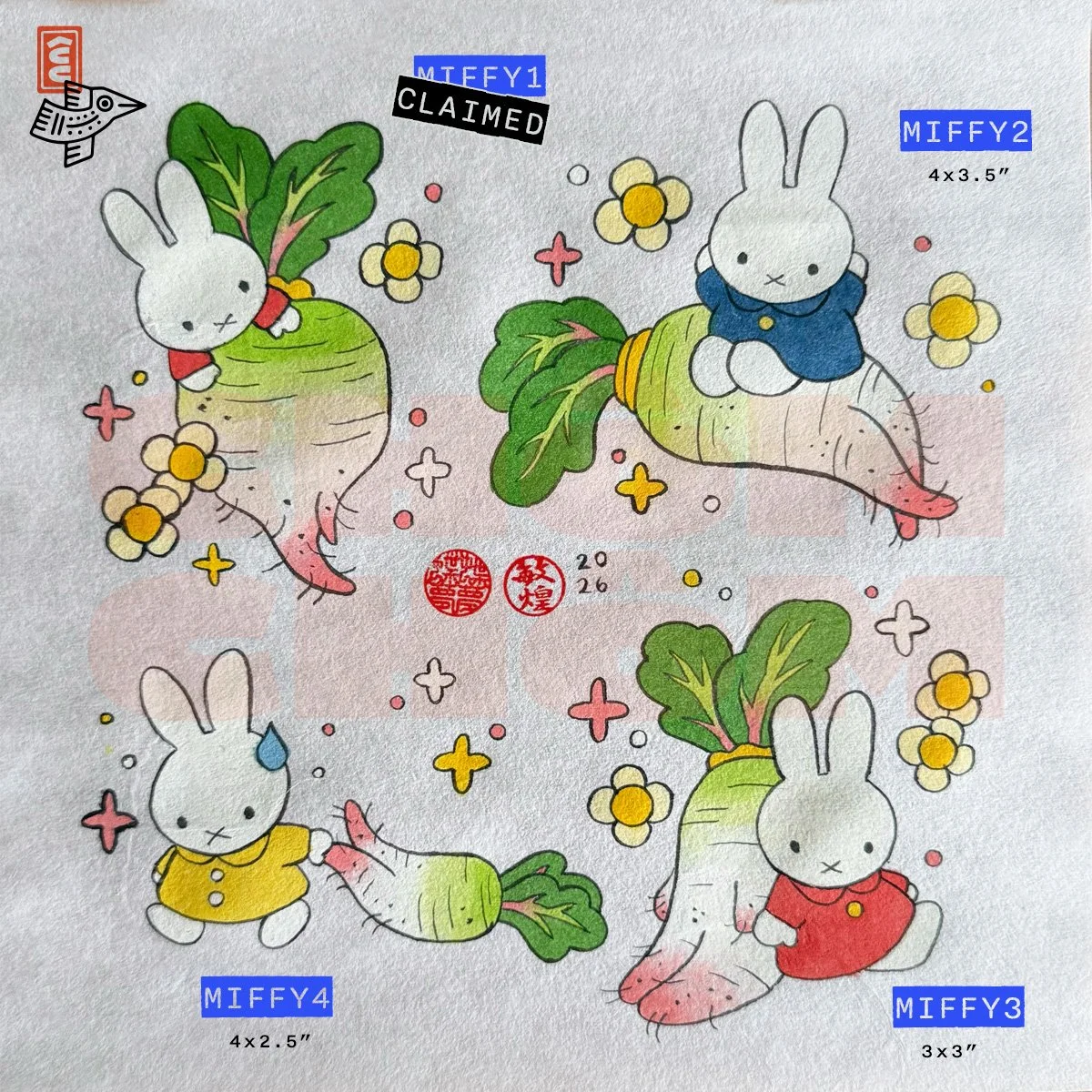 miffy flash daikon radish