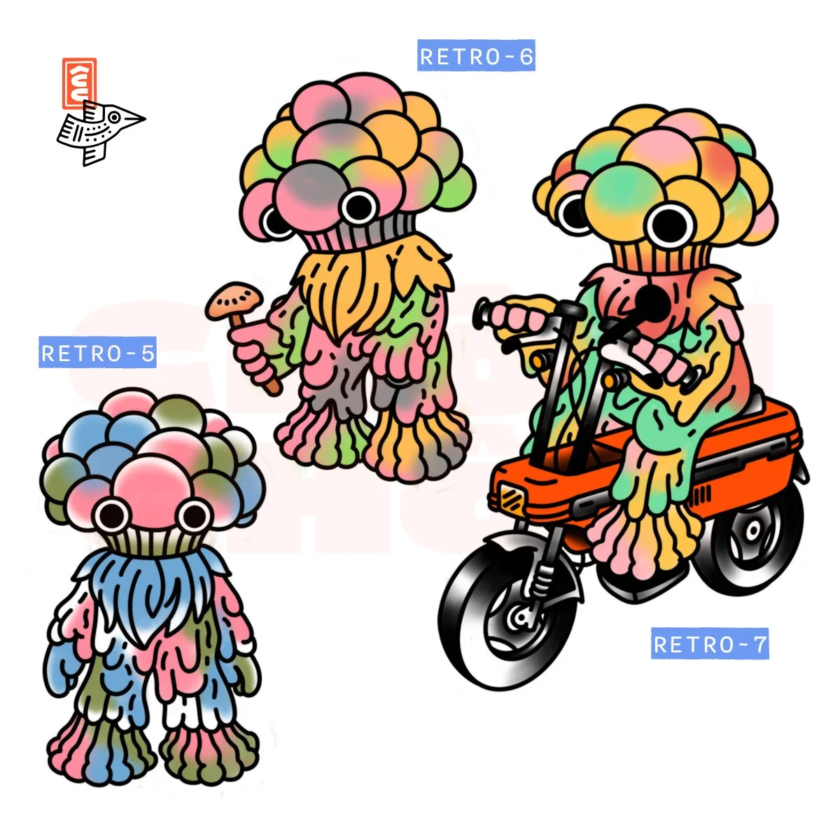 japanese flash retro matango