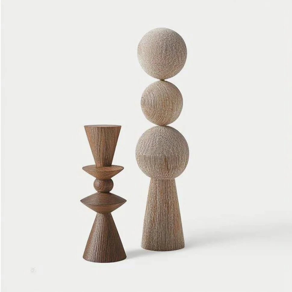 Bringing stories to life through small decorative totems. Inspired by tribal aesthetics and crafted with natural materials, each piece celebrates the beauty of hand techniques and timeless craftsmanship. 🤎