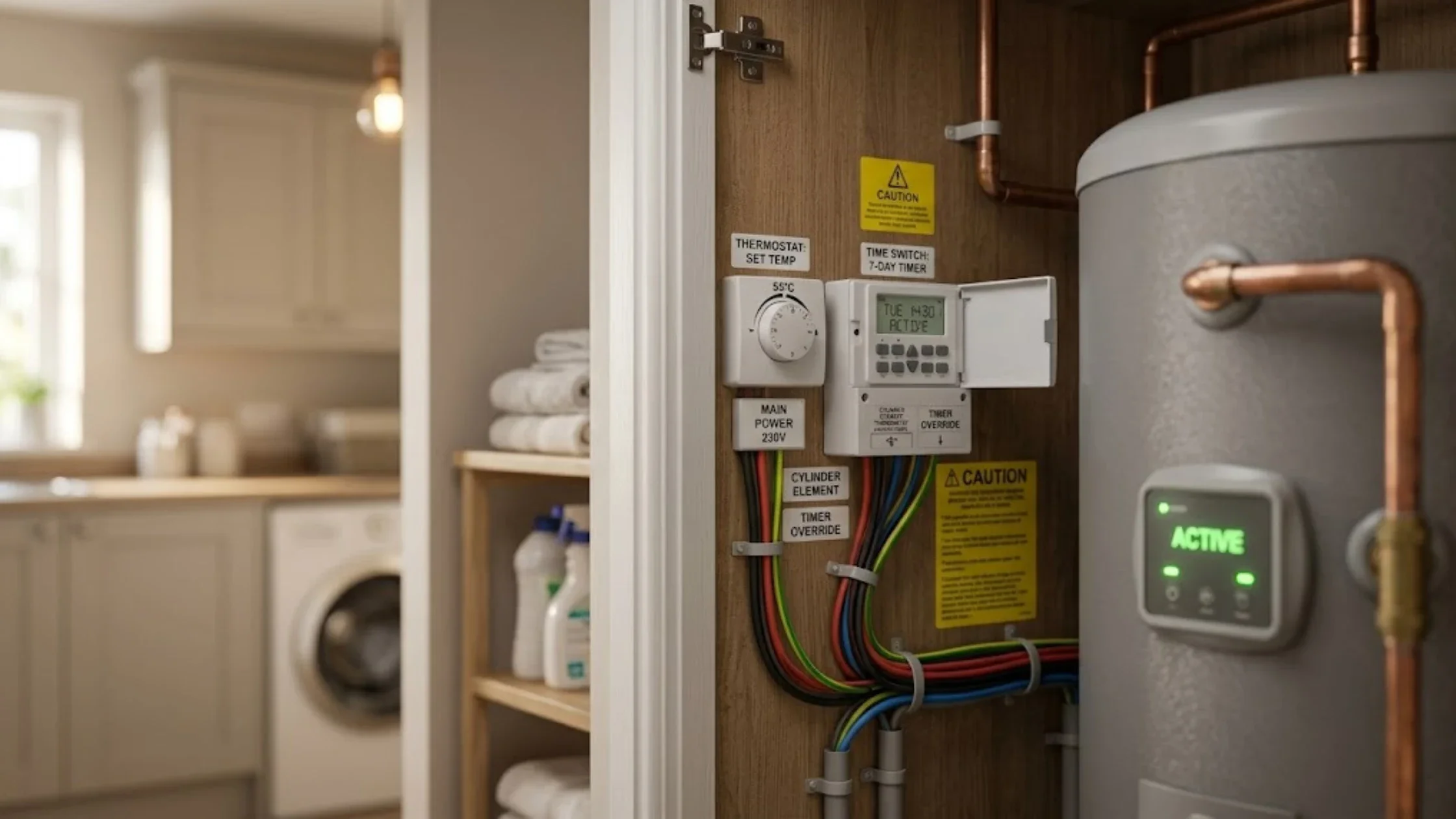 How Does Hot Water Cylinder Wiring Affect Winter Power Bills and Reliability?