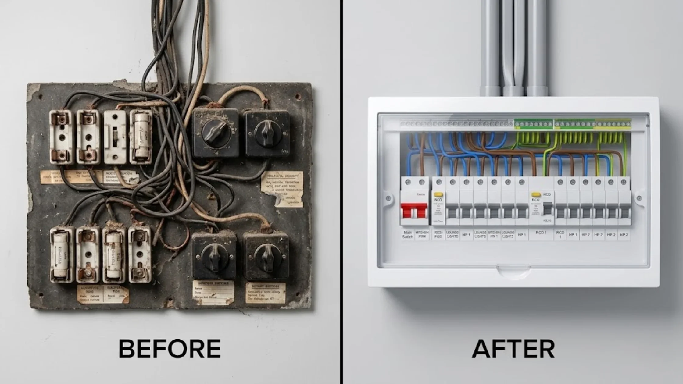Identifying 'Asbestos' Backing Boards in Old Switchboards 2
