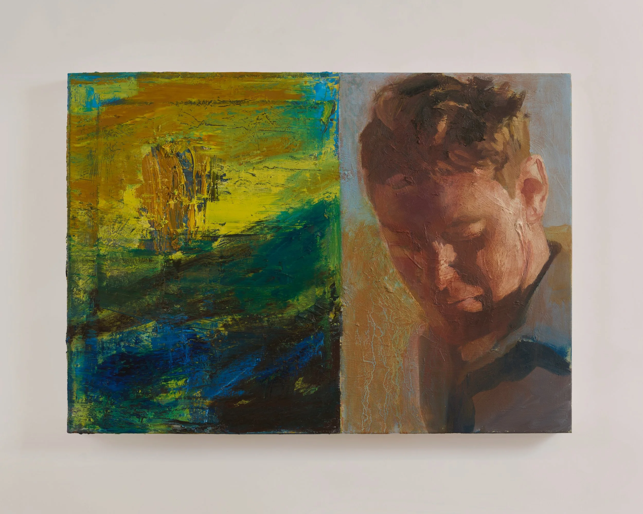 "Visions of the Old Country", 50 x 65cm, oil on canvas, 2024-26