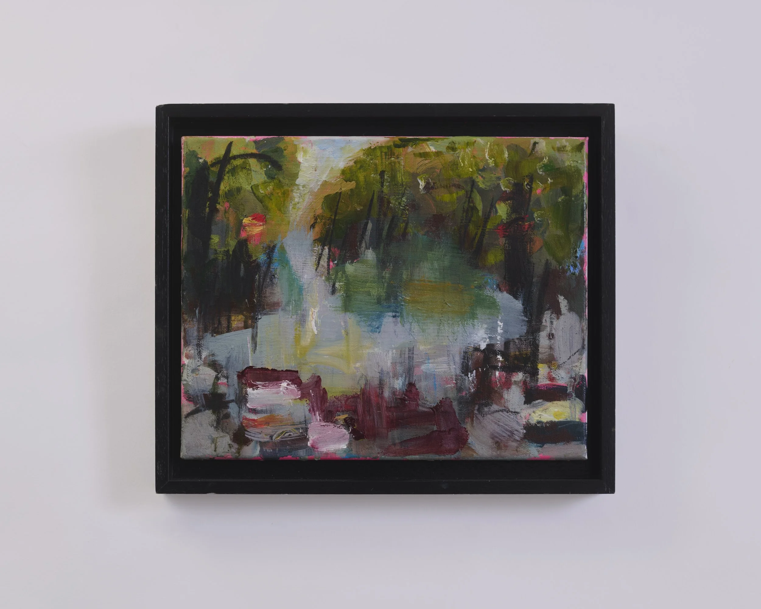 'Rainy Day London'
Oil on canvas, 
30 x 40cm
2025 (framed) (Sold)