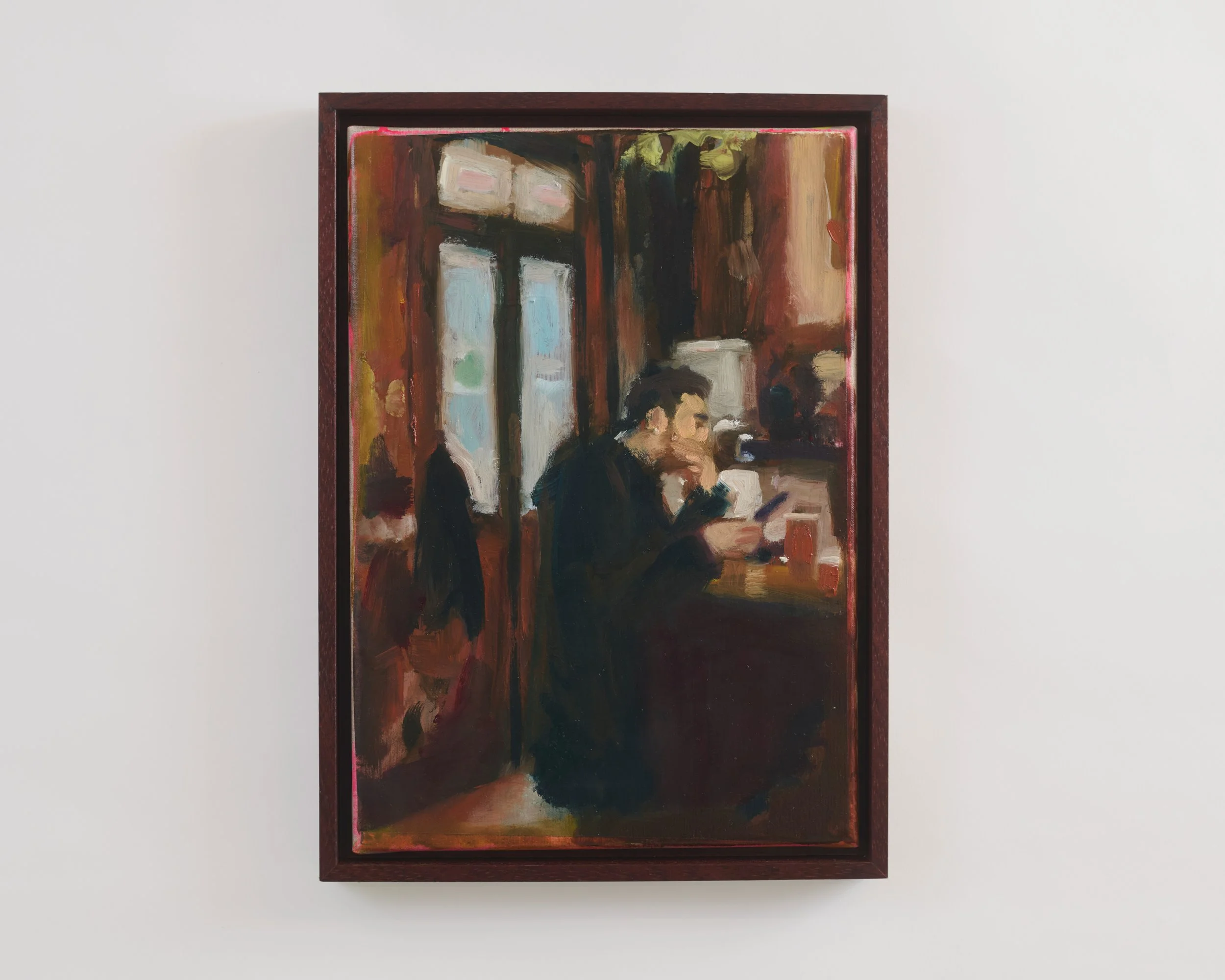 FACE TIME,  oil on canvas, 40 x 30cm, 2026