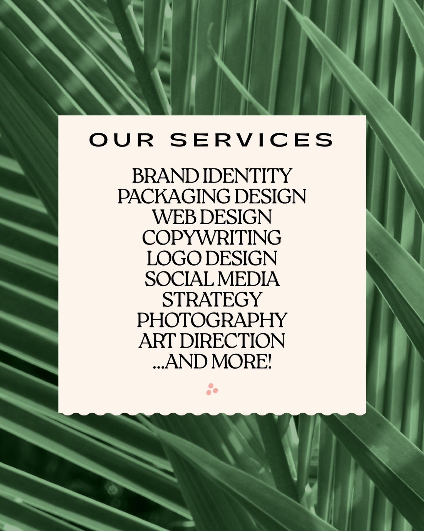 Coconut City Creative offers holistic branding, marketing and digital storytelling for businesses and individuals who want to make an impact! 🌴

Whether you need a brand identity, fresh website or social media strategy, we&rsquo;re here to help make