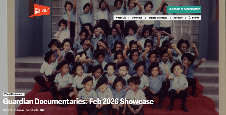 Guardian Doc Showcase, London @ Curzon, Bloomsbury