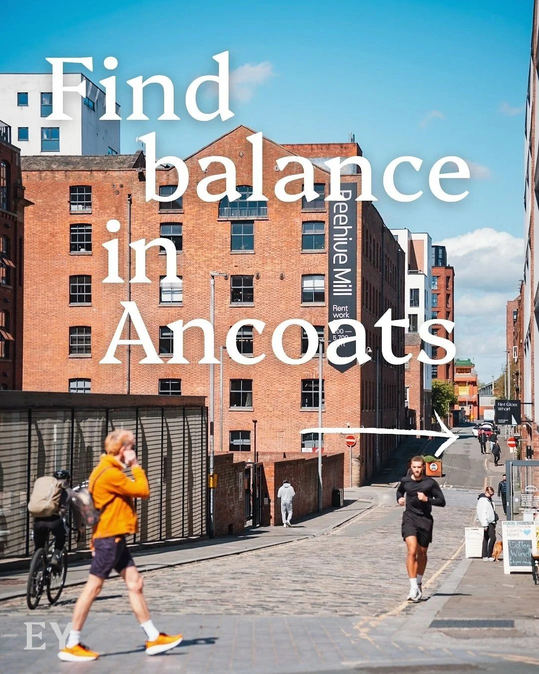 In Ancoats, life moves at its own pace - close enough to the city for convenience, yet surrounded by parks, canals &amp; character that make it a true neighbourhood.

Find balance in the heart of Manchester. Buy your new home at Eliza Yard today 🪴 l