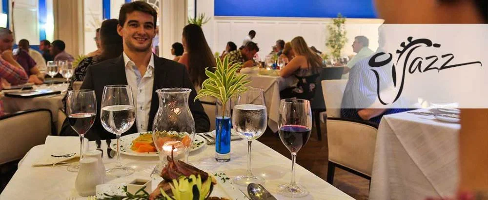 Jazz - Looking for something new and different? This exclusive restaurant serves French Fusion, a new creative concept of cuisine invented by our own food and beverage team. This new style embraces the class of French food with the down-home flavors 