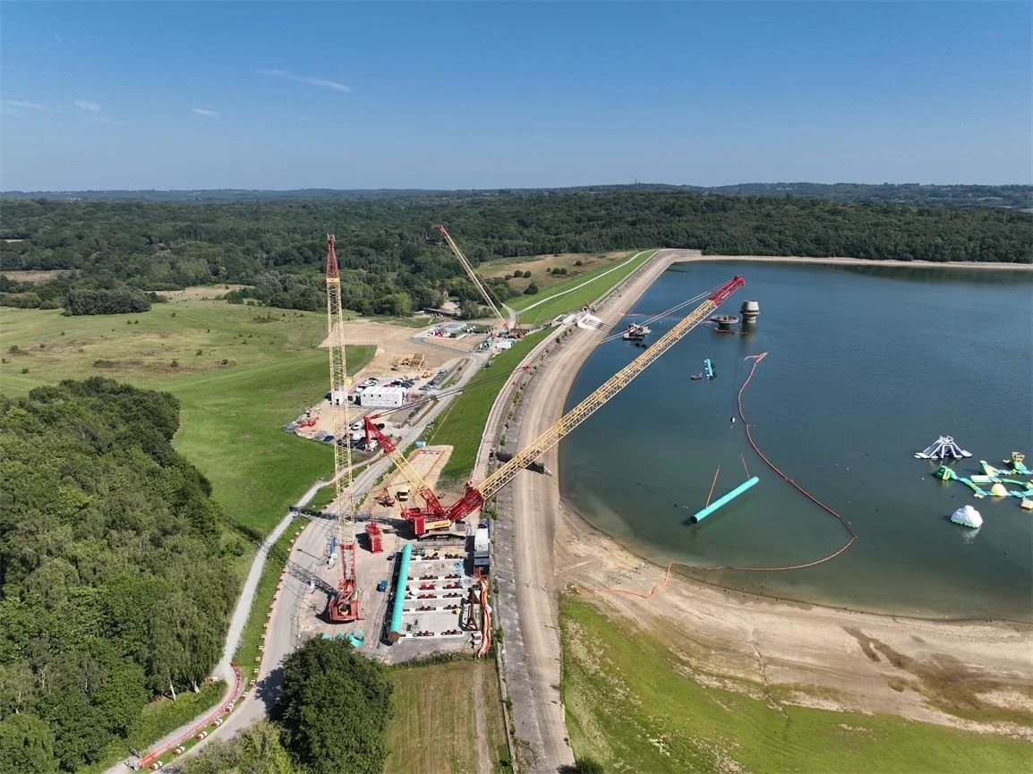 Temporary Works Design for Bewl Water Reservoir