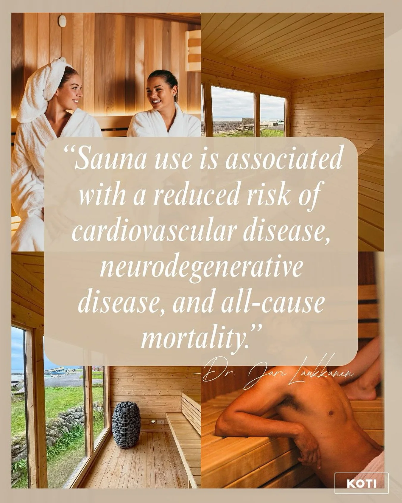 🌊 Feel the Heat, Heal by the Sea 🔥

Step into our seaside sauna and let the salty breeze + soothing heat work their magic. Whether you&rsquo;re unwinding after a surf, escaping the everyday, or just craving a moment of peace&mdash;this is your plac