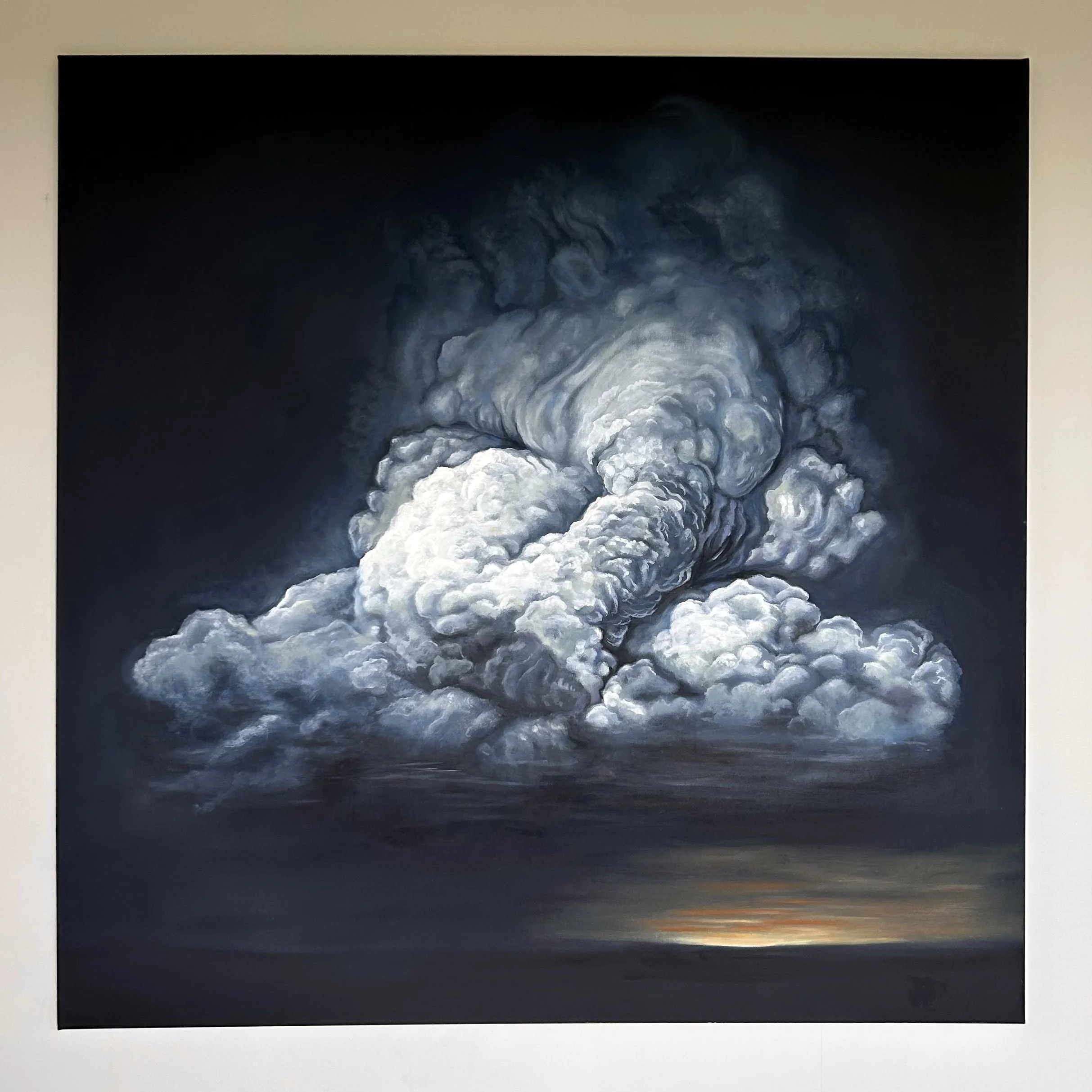 painting of a storm cloud