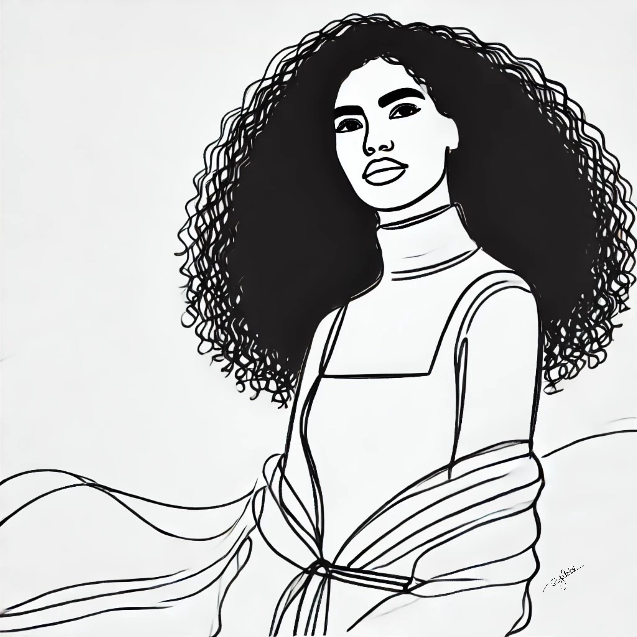 Title: Poised and Powerful
Description: A silent force, Poised and Powerful does not need to shout to command attention. Her strength is in her stillness, in the quiet certainty of her worth. She does not seek power—she is power.