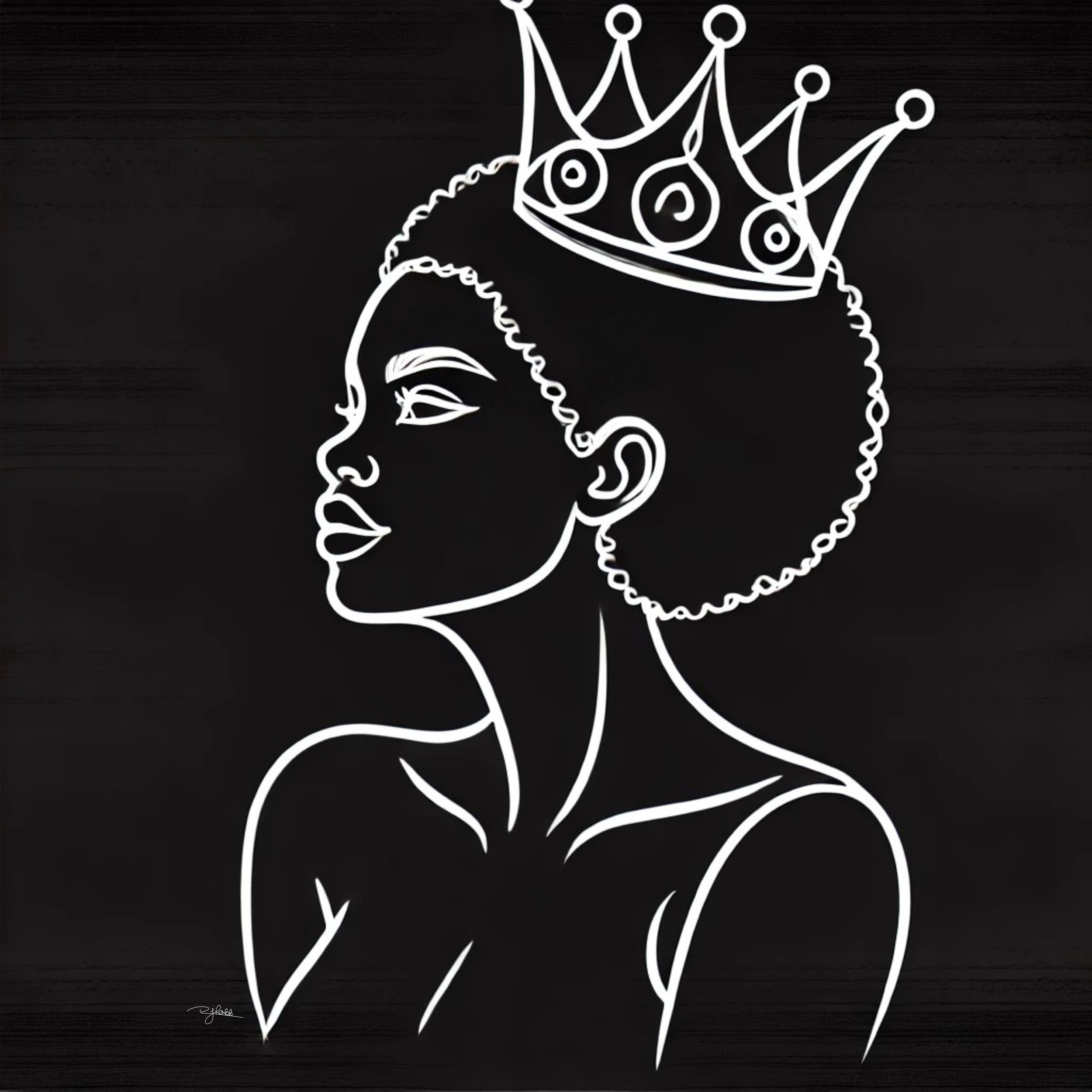 Title: Unseen Crown
Description: Her power is not always visible, but it is always present. Unseen Crown is a tribute to the quiet strength of the woman who lifts others while carrying her own burdens. She does not seek recognition—she
