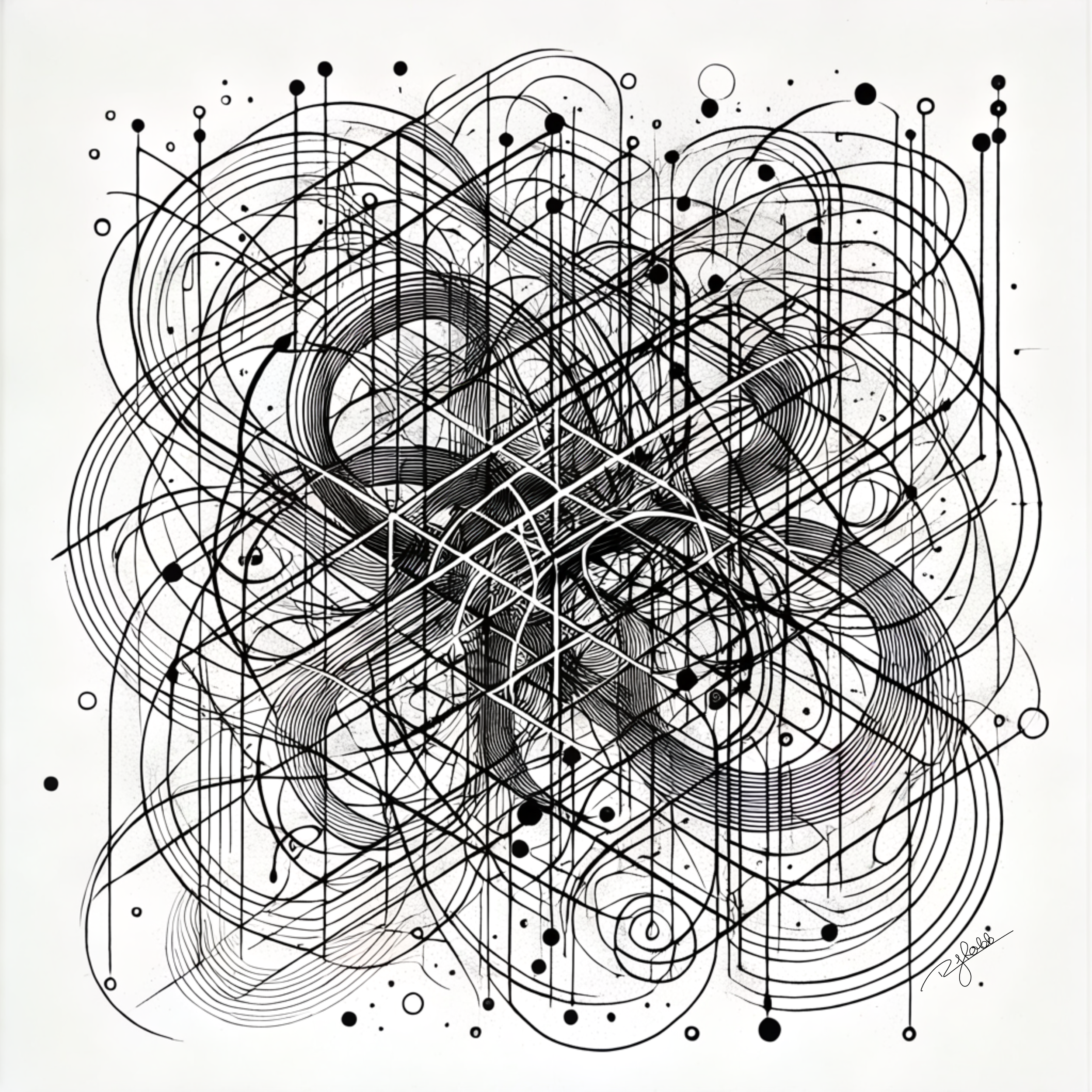 Title: Infinite Possibilities
Description: A labyrinth of endless outcomes, Infinite Possibilities twists and folds upon itself, revealing pathways unseen and choices yet to be made. It is the very nature of existence—limitless, ever-