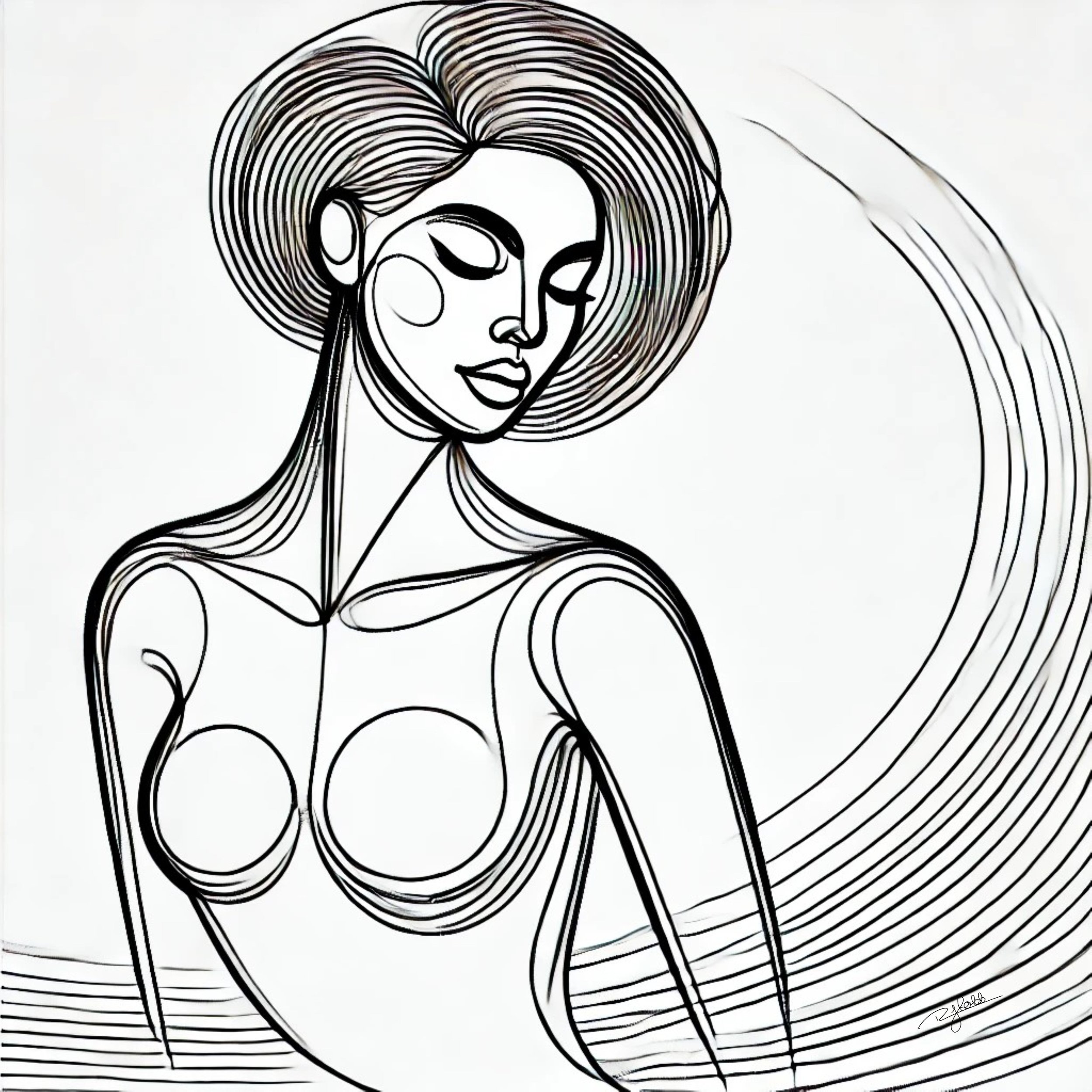 Title: Graceful Resilience
Description: Strength wrapped in gentleness, Graceful Resilience is the quiet warrior who stands firm without raising her voice. She bends but never breaks, carrying the weight of the world with an elegance t