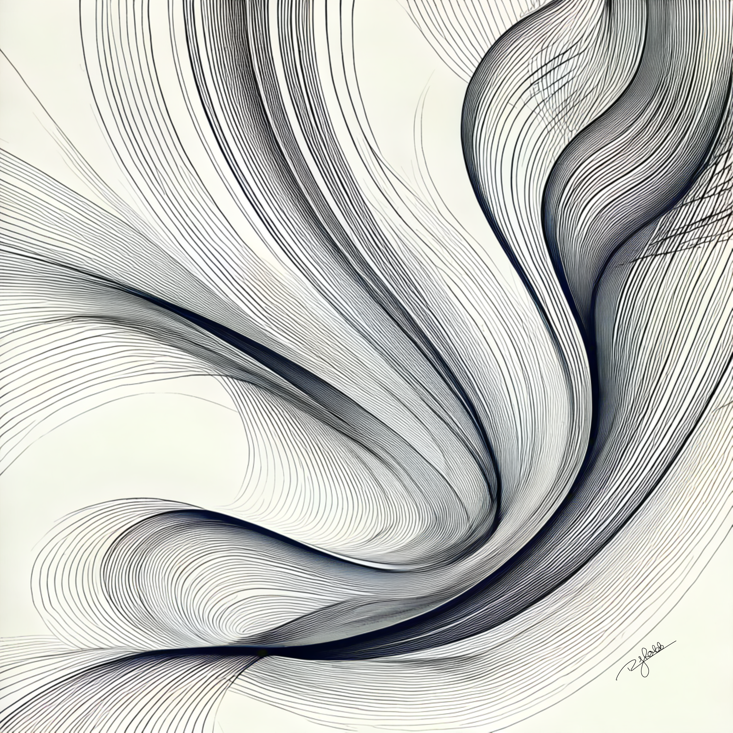 Title: Ethereal Flow
Description: Like mist weaving through an unseen current, Ethereal Flow is the breath of the universe, exhaling and inhaling with infinite patience. It moves without resistance, carving new paths in the void with