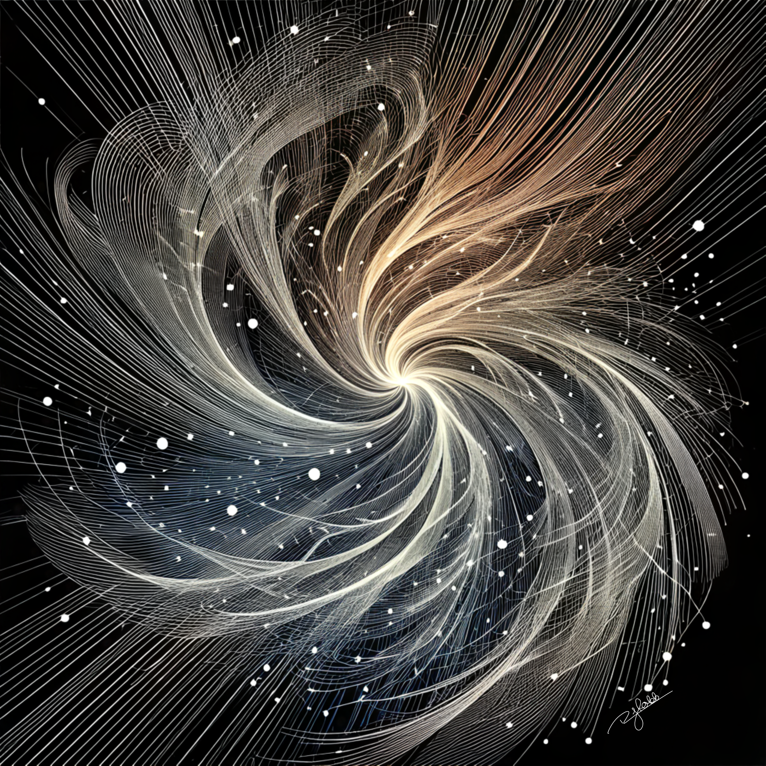 Title: Aurora's Embrace
Description: A celestial waltz of light and energy, Aurora’s Embrace shimmers like the silent whisper of the cosmos. It wraps around the soul like the Northern Lights, casting an ethereal glow that dances betwe