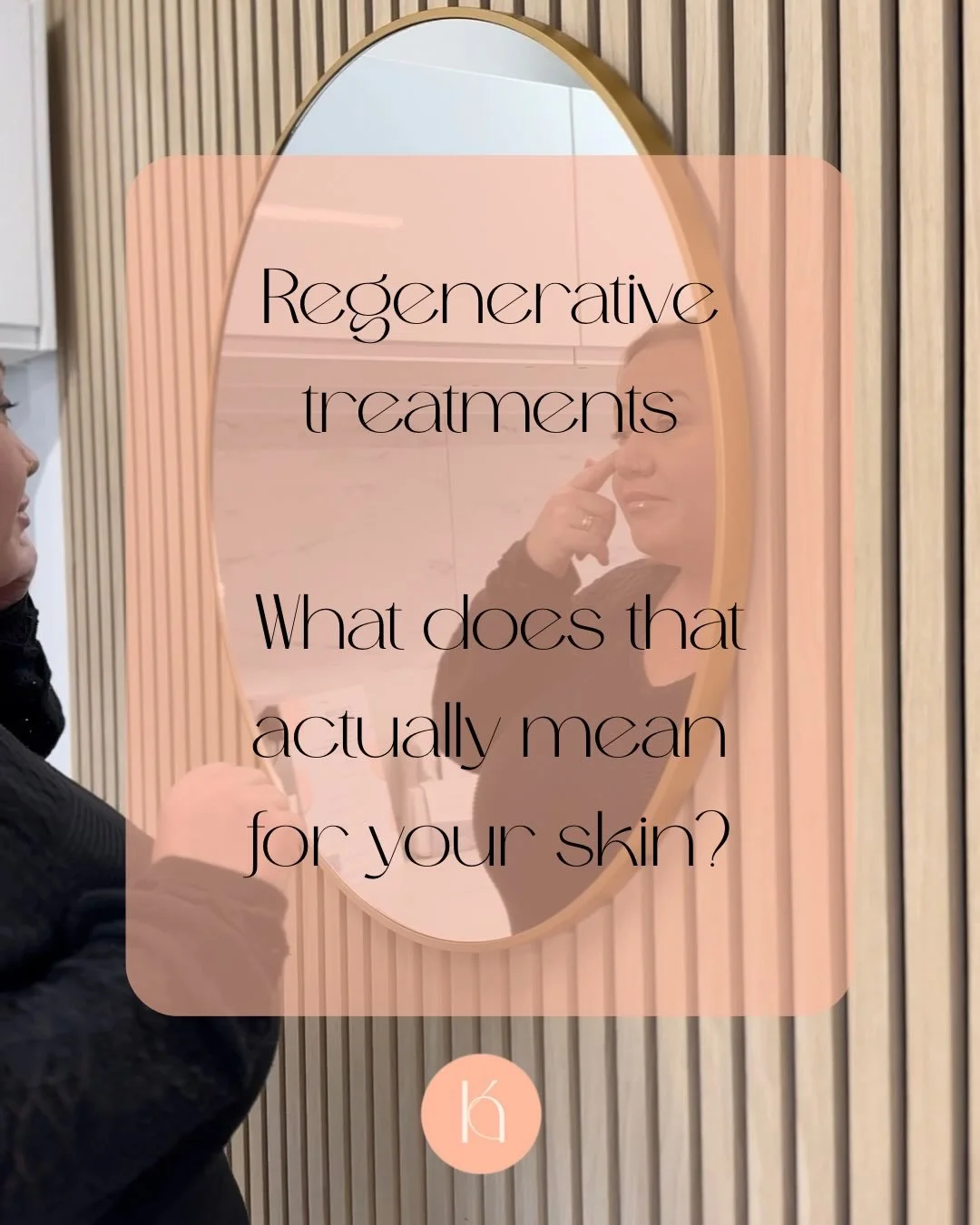 What does &ldquo;regenerative&rdquo; actually mean?
It&rsquo;s a term you hear a lot, but it&rsquo;s not often explained.
👇🏽
Regenerative treatments work by stimulating your own skin to repair, strengthen, and rebuild itself over time. Rather than 