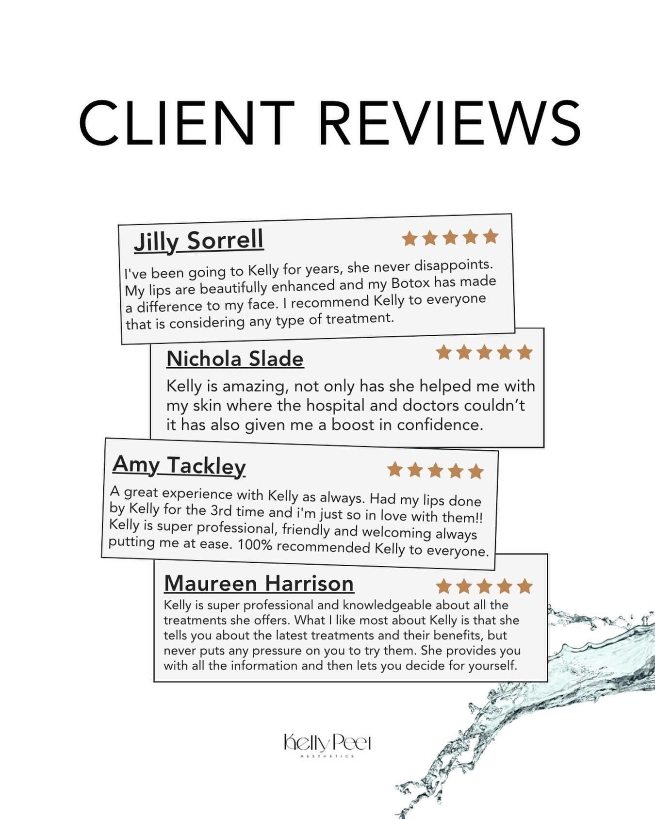 Seeing your smiles and glowing skin makes my day every time! ✨

Thank you for trusting me with your skin, it&rsquo;s truly a privilege. 

Book your appointment in the link in my bio! 
📍 Tilehurst, Reading RG31 5AR

#KellyPeelAesthetics #ClientReview