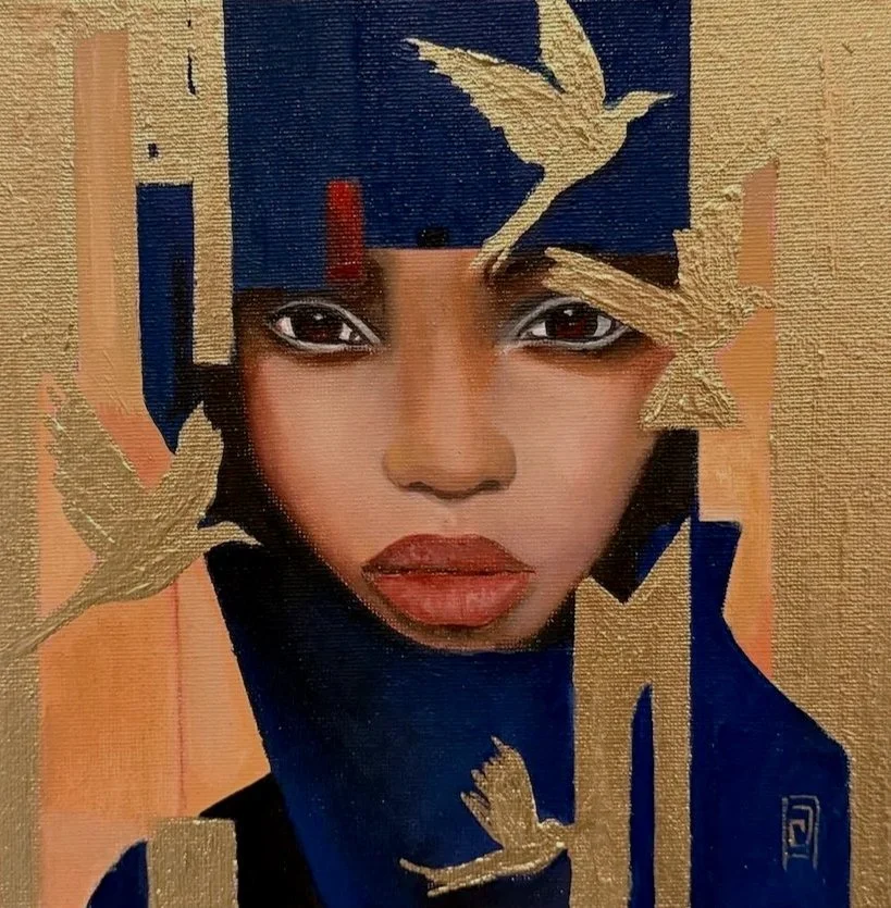 Somalian beauty | oil in canvas