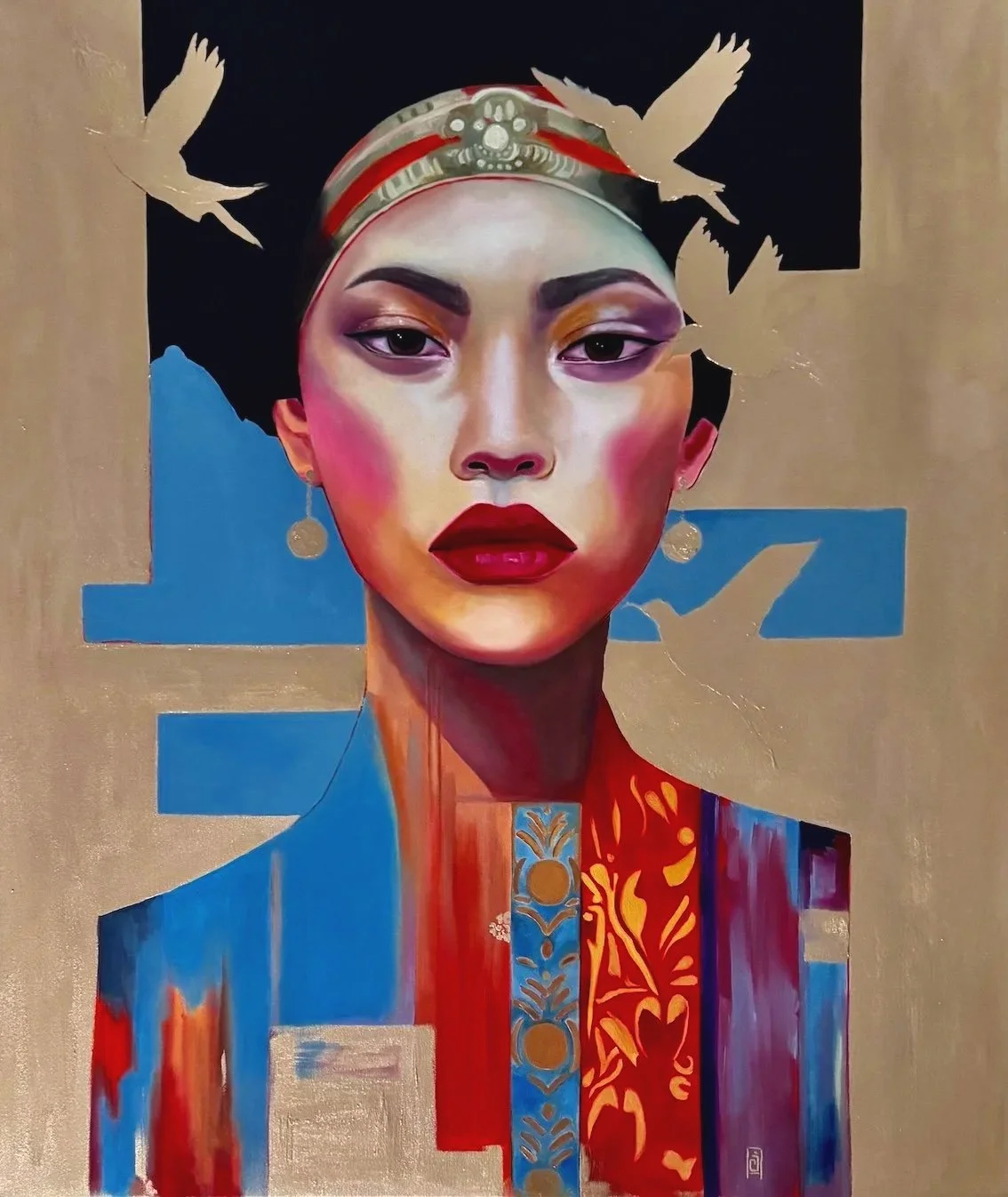 Java Queen | Oil on canvas