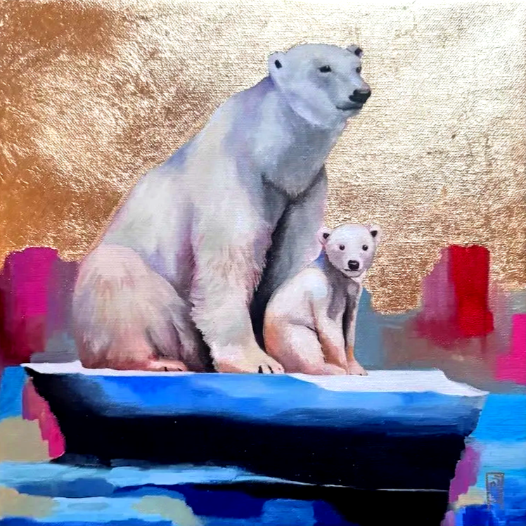 Drifting future | oil on canvas