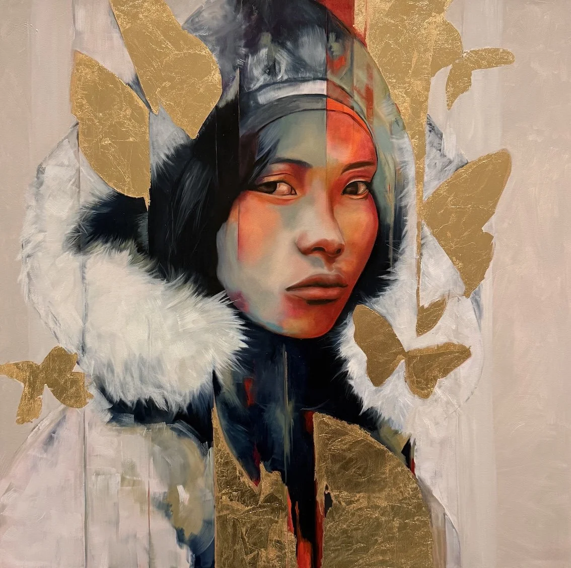 When the wind howls | oil on canvas