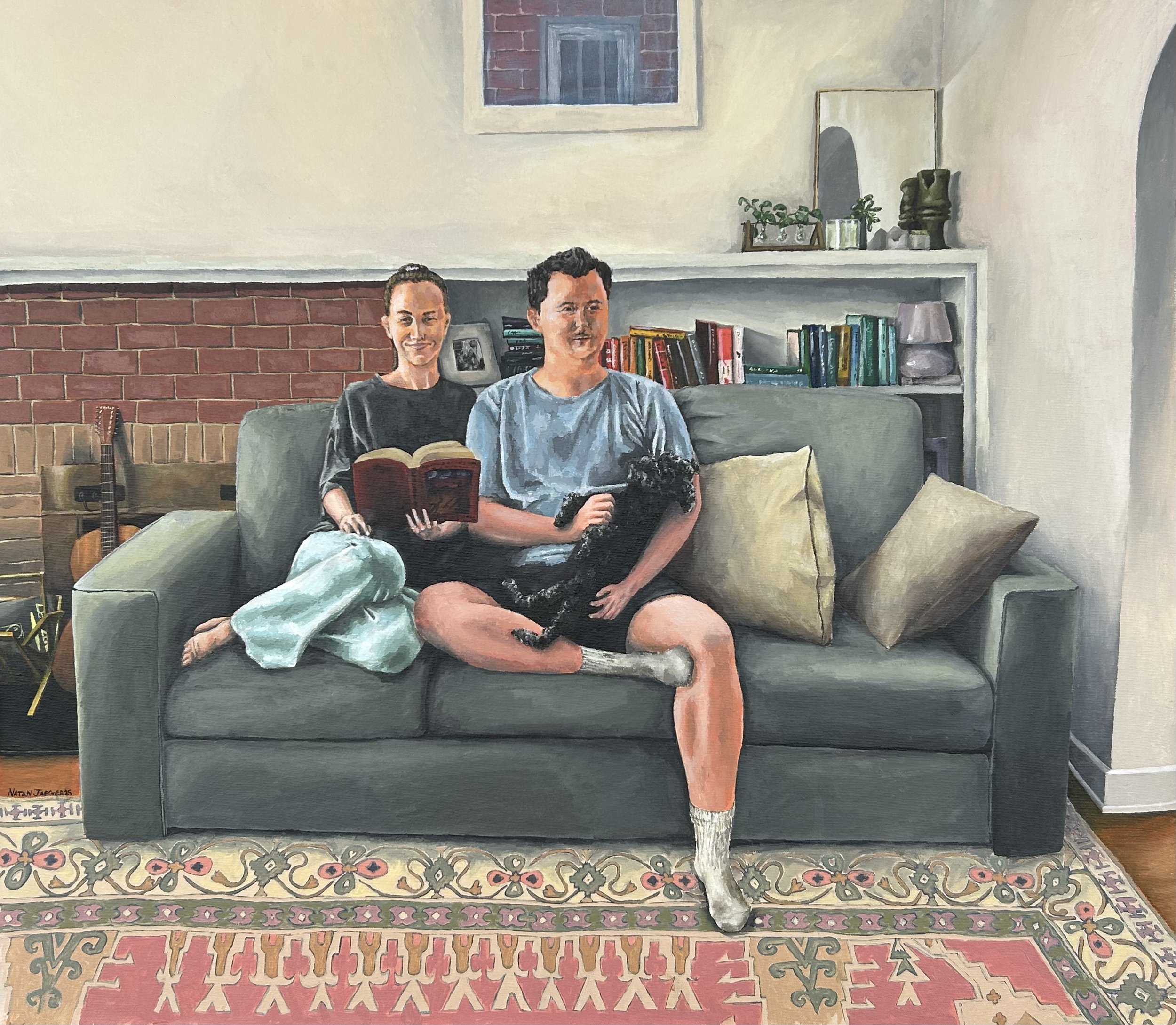 Acrylic on canvas - 73cm x 64cm