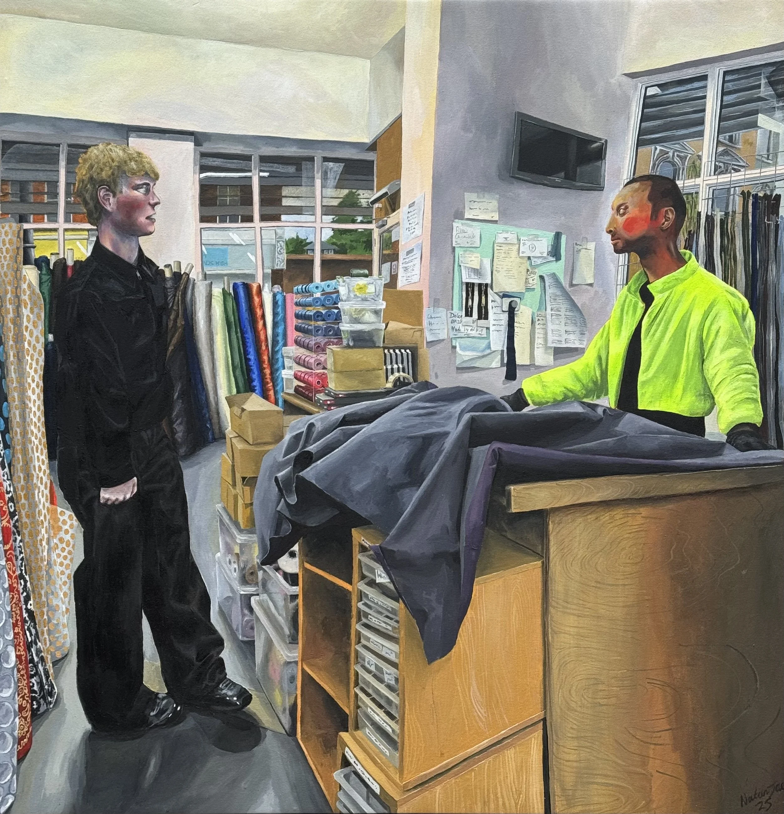 Acrylic on canvas - 108cm x 112cm