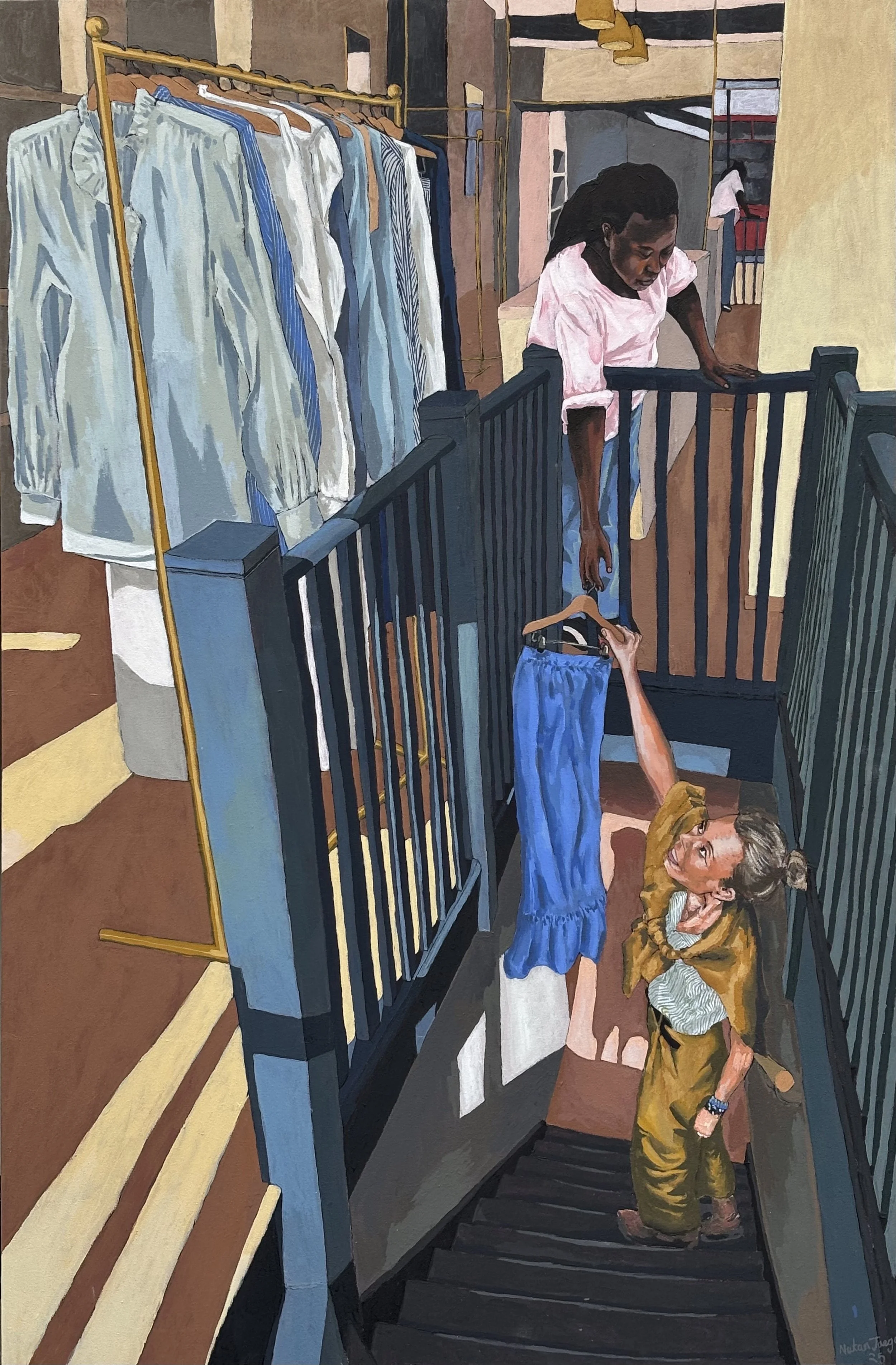 Acrylic on canvas - 98cm x 150cm