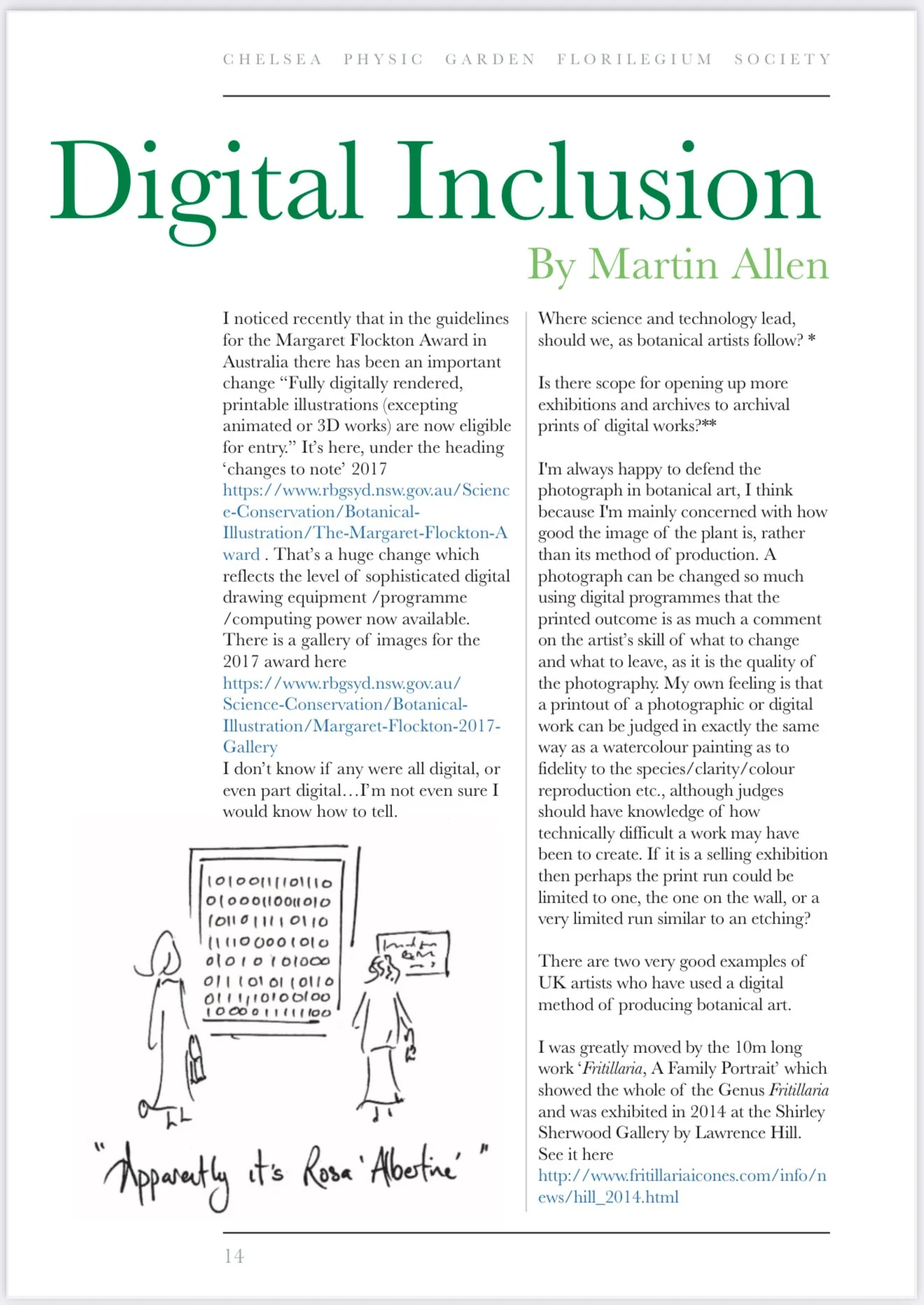 “Digital Inclusion” by Martin Allen,Autumn 2017