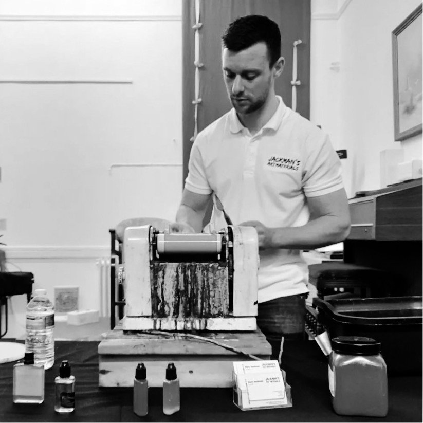 Talk: Marc Jackman, Founder/Chemist of Jackman’s Art Materials, “How Watercolours are made, a complete demonstration from Raw Materials to the finished tube” 