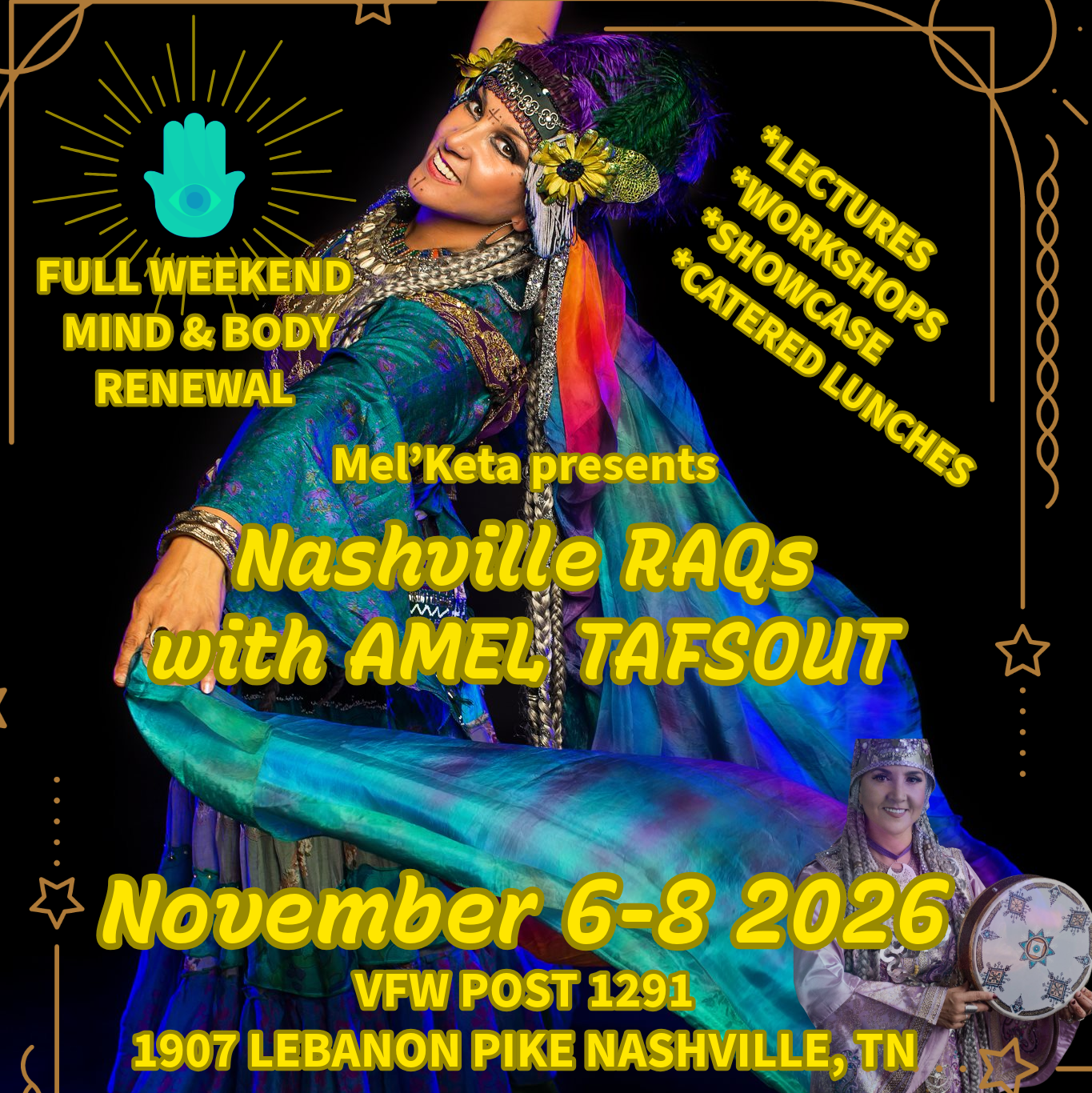 NASHVILLE RAQS with AMEL TAFSOUT