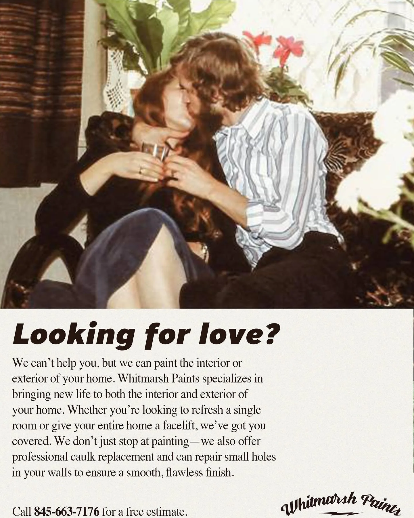 No love bombing here, just painting.