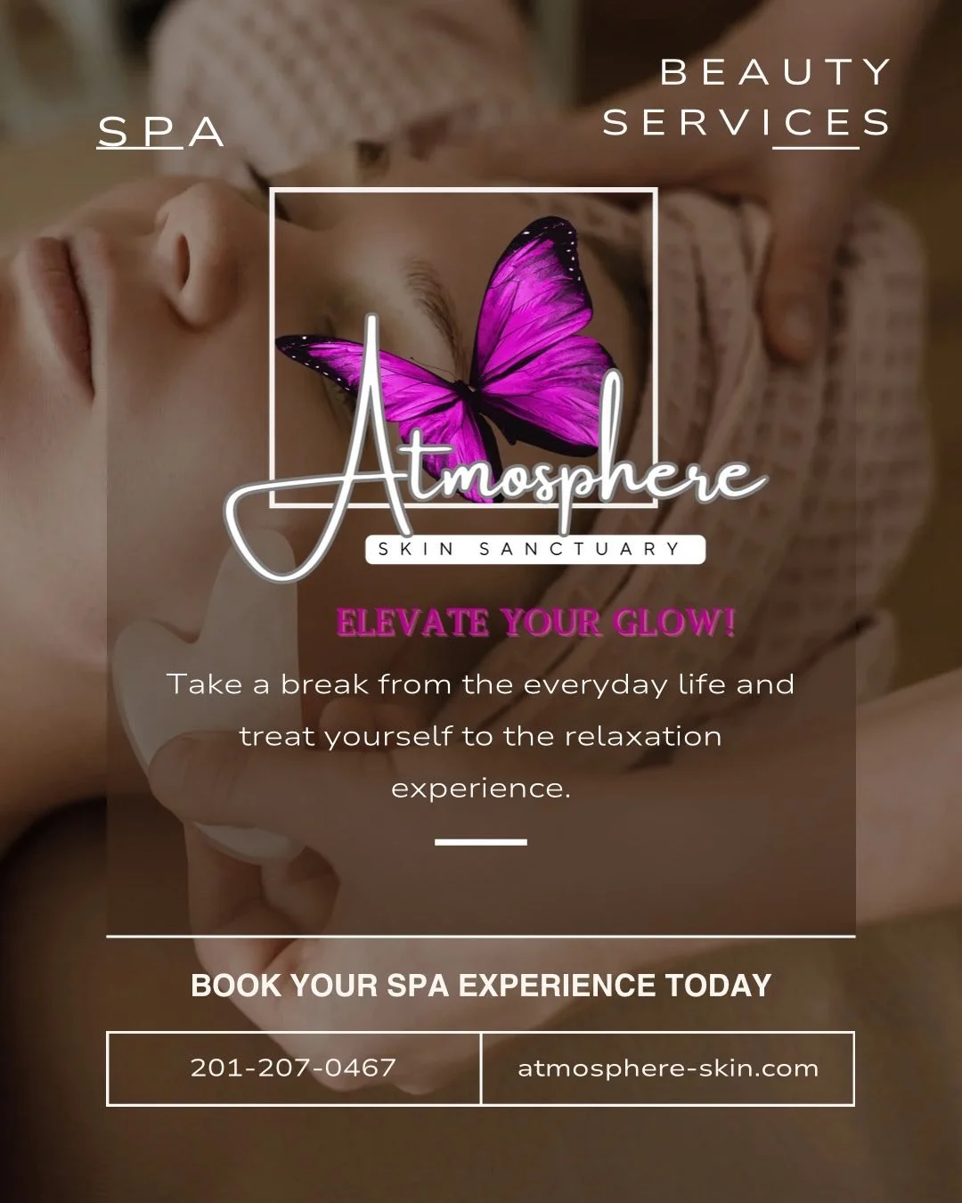 Get the skin that you deserve! Flawless glow anywhere you go. Book now www.atmosphere-skin.com/appointments