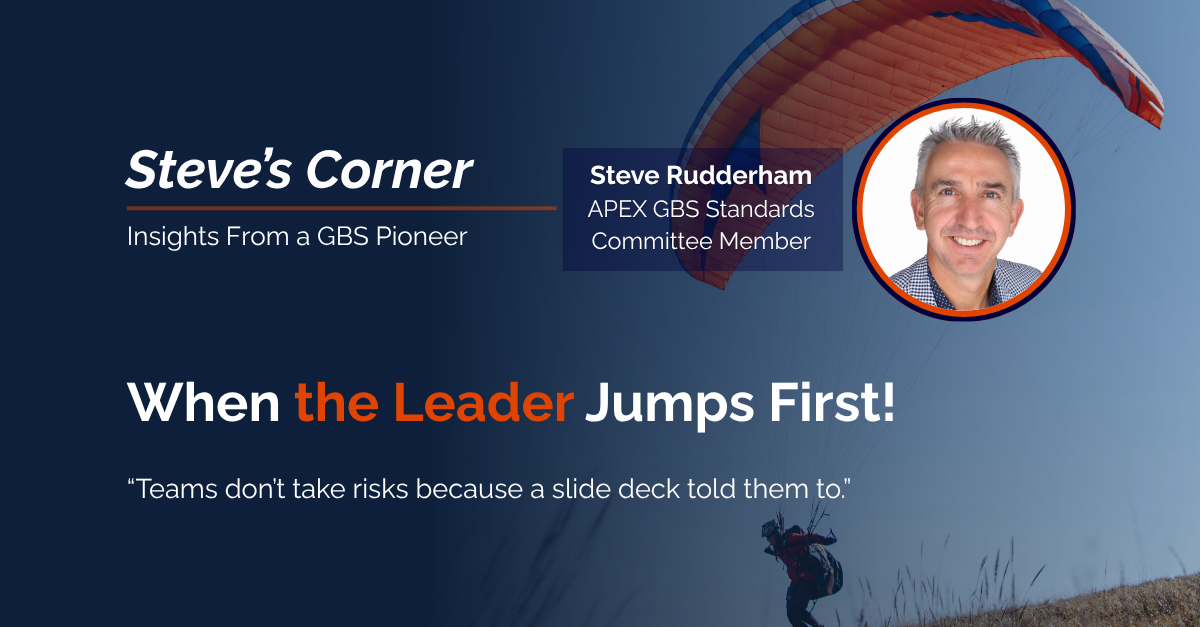 When the Leader Jumps First!