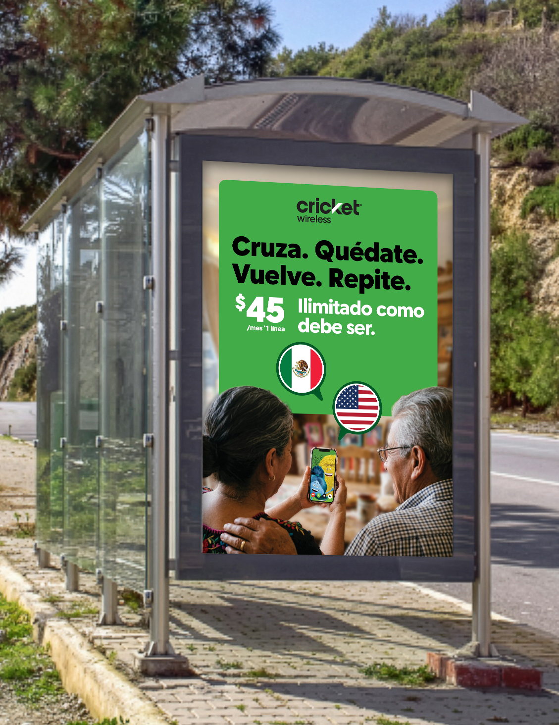 Cricket Wireless Branded Print