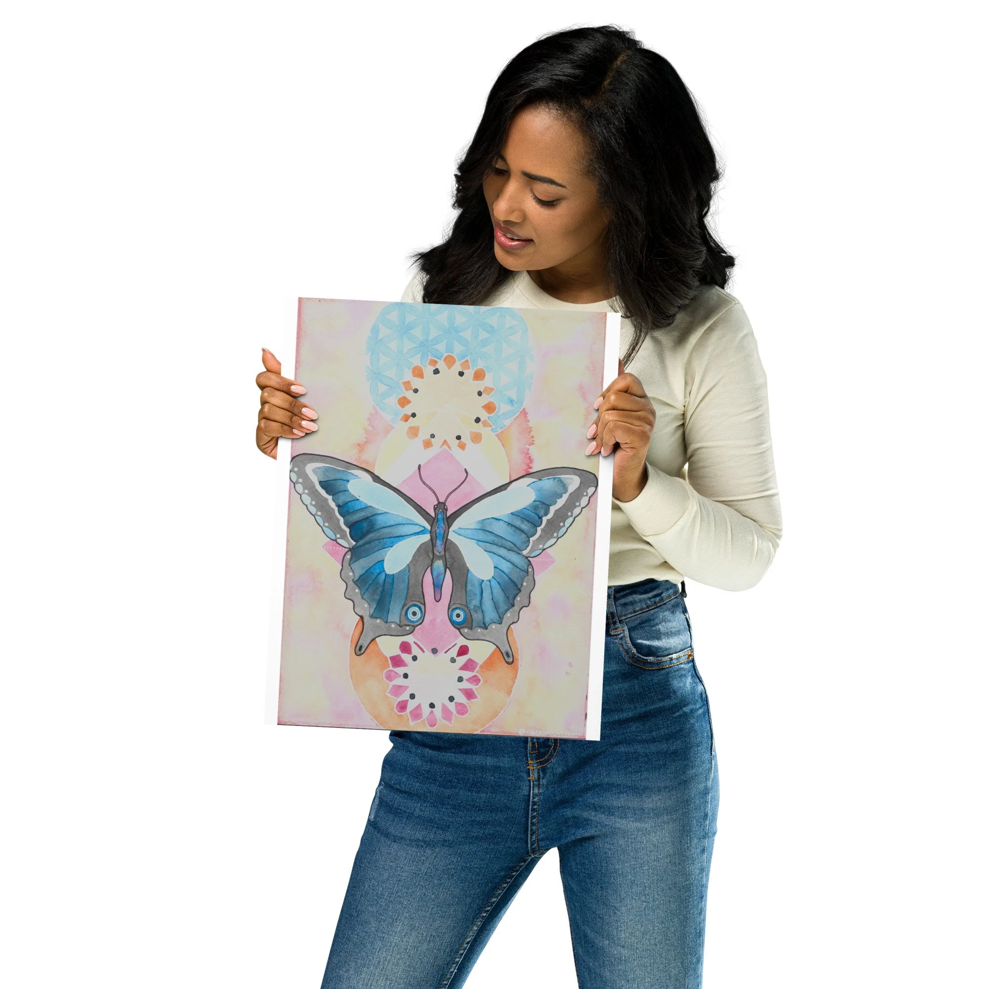 Butterfly Transformation - Facing Fears Collection Print
