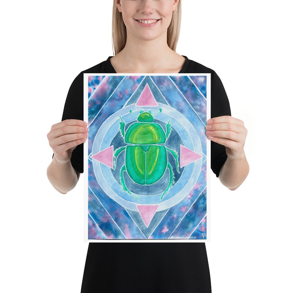 Scarab Secrets - Facing your Fears Collection Print