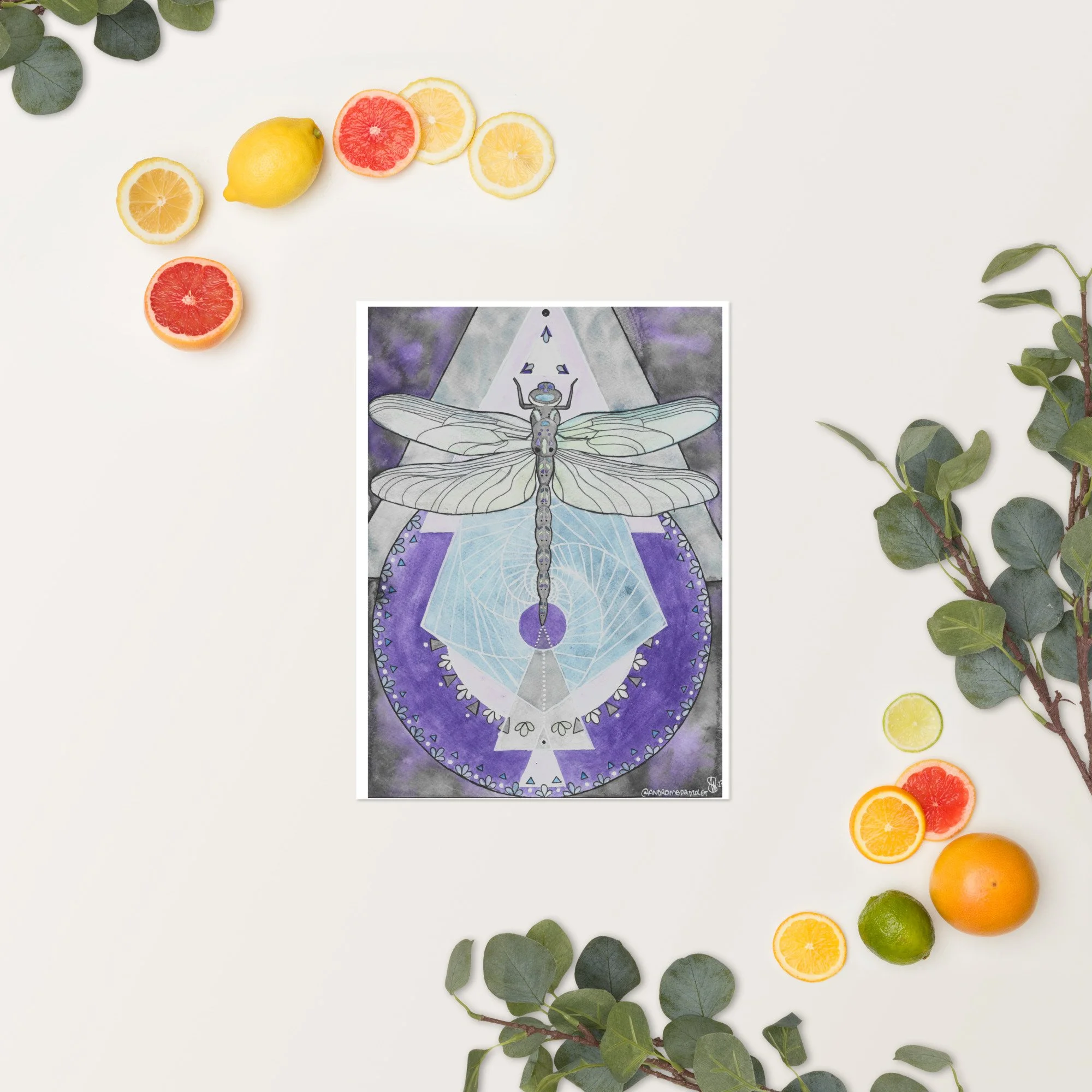 Dragonfly Dreams - Facing your Fears Collection Print