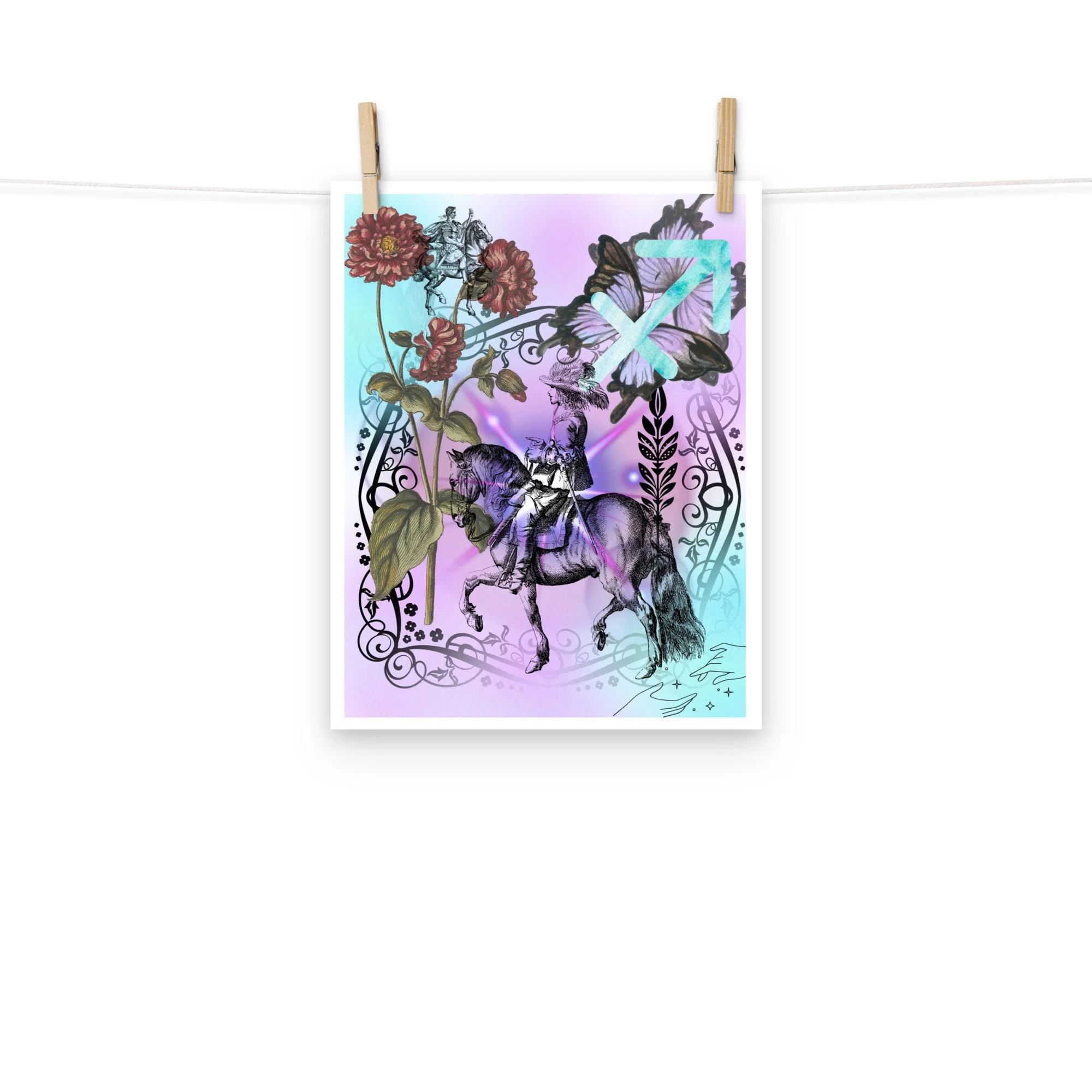 Sun Sign Poster - Sagittarius