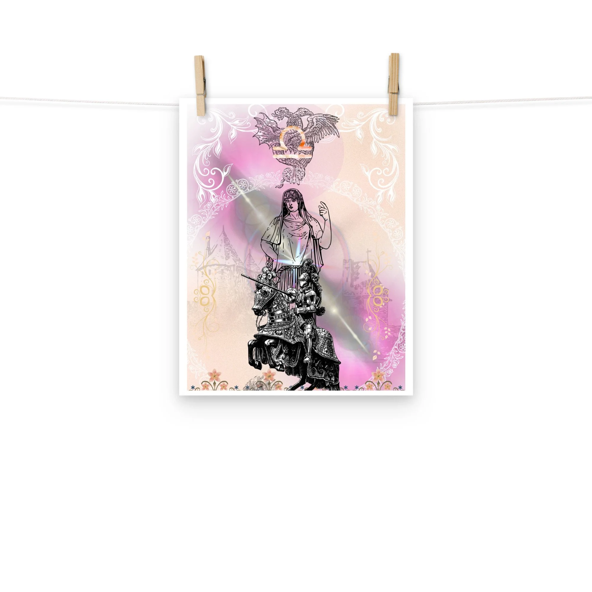 Sun Sign Poster - Libra