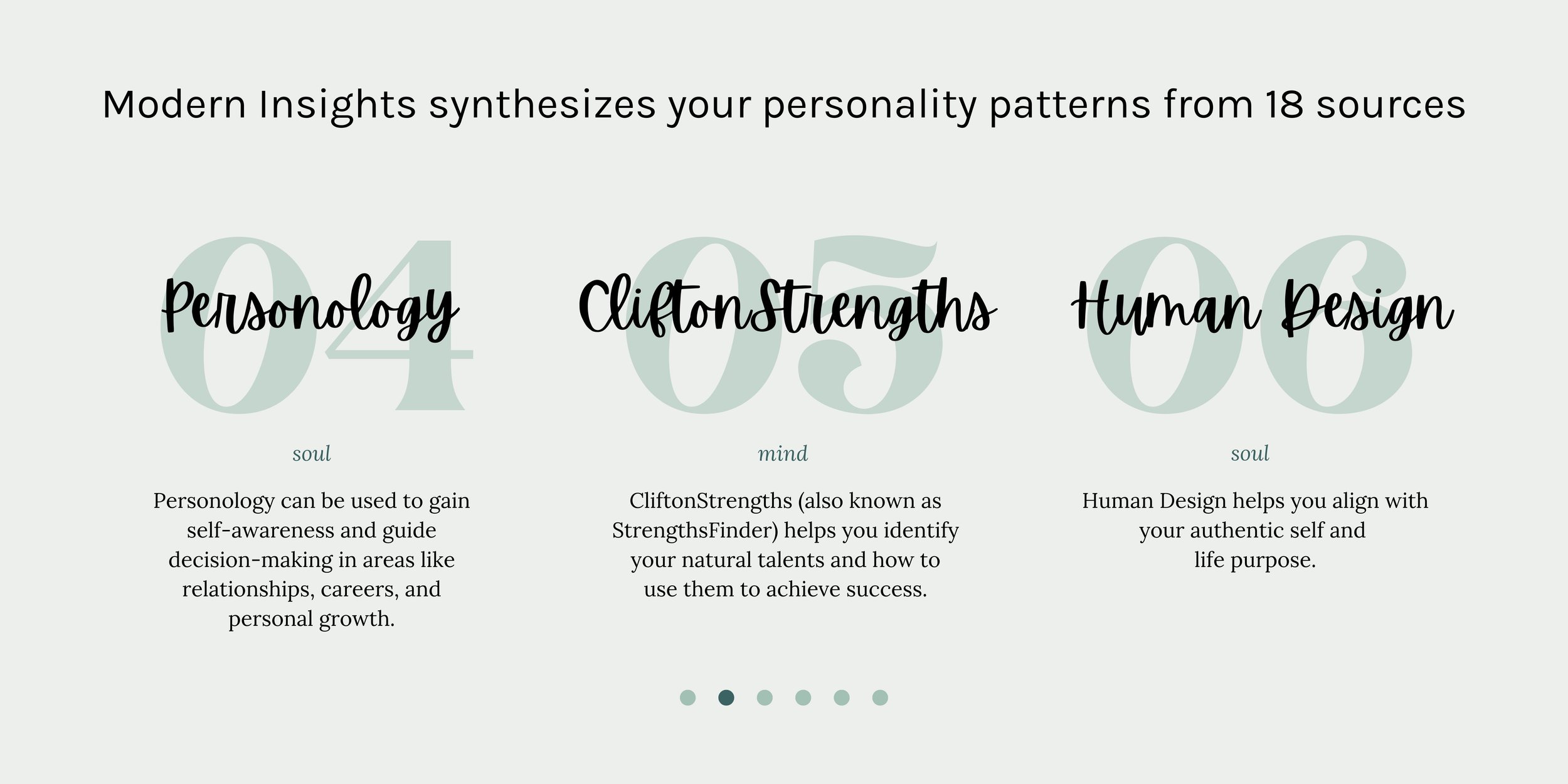 Personology, Clifton Strengths, Strengths Finder, Human Design