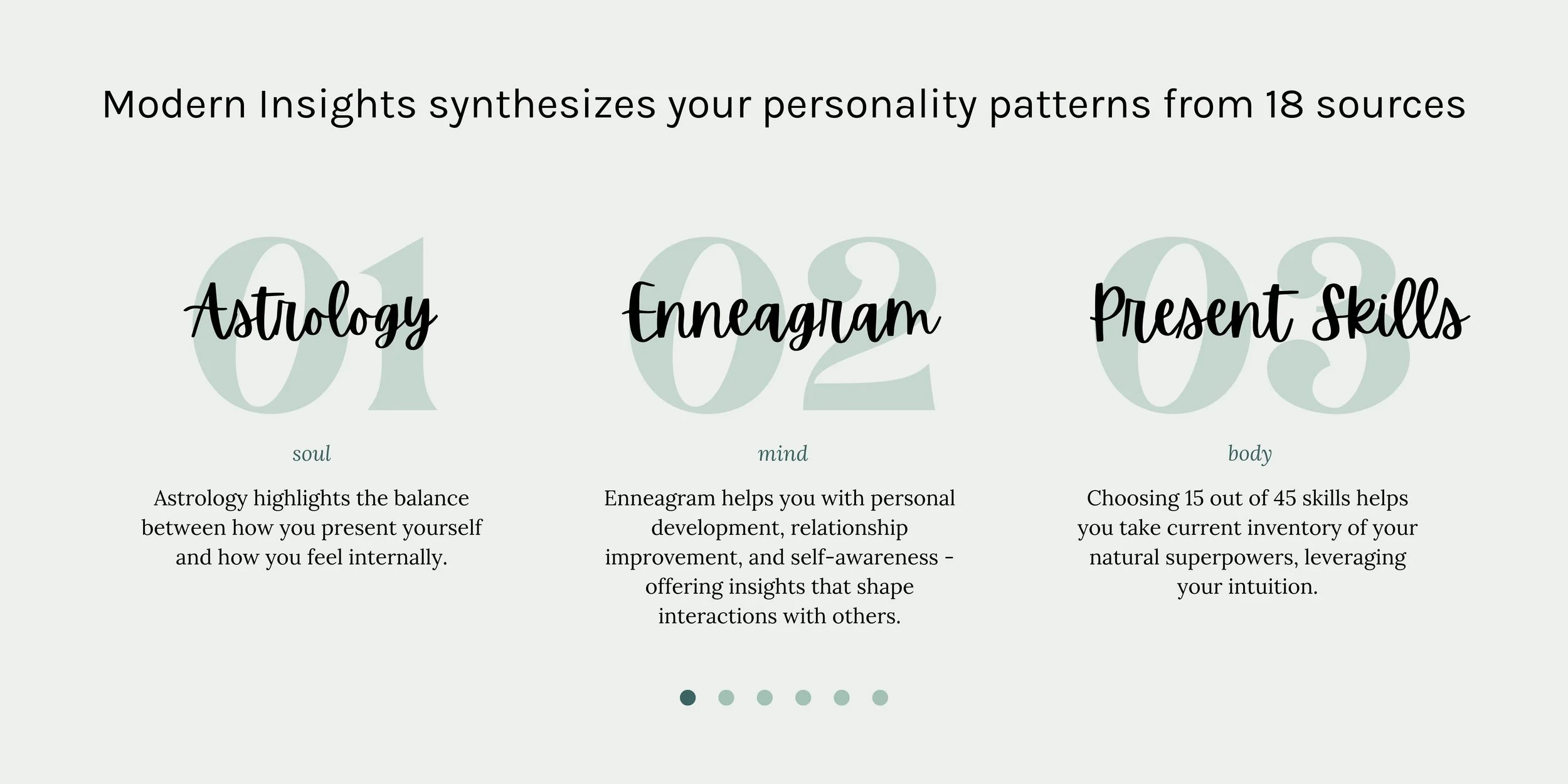 Astrology, Enneagram, Skills