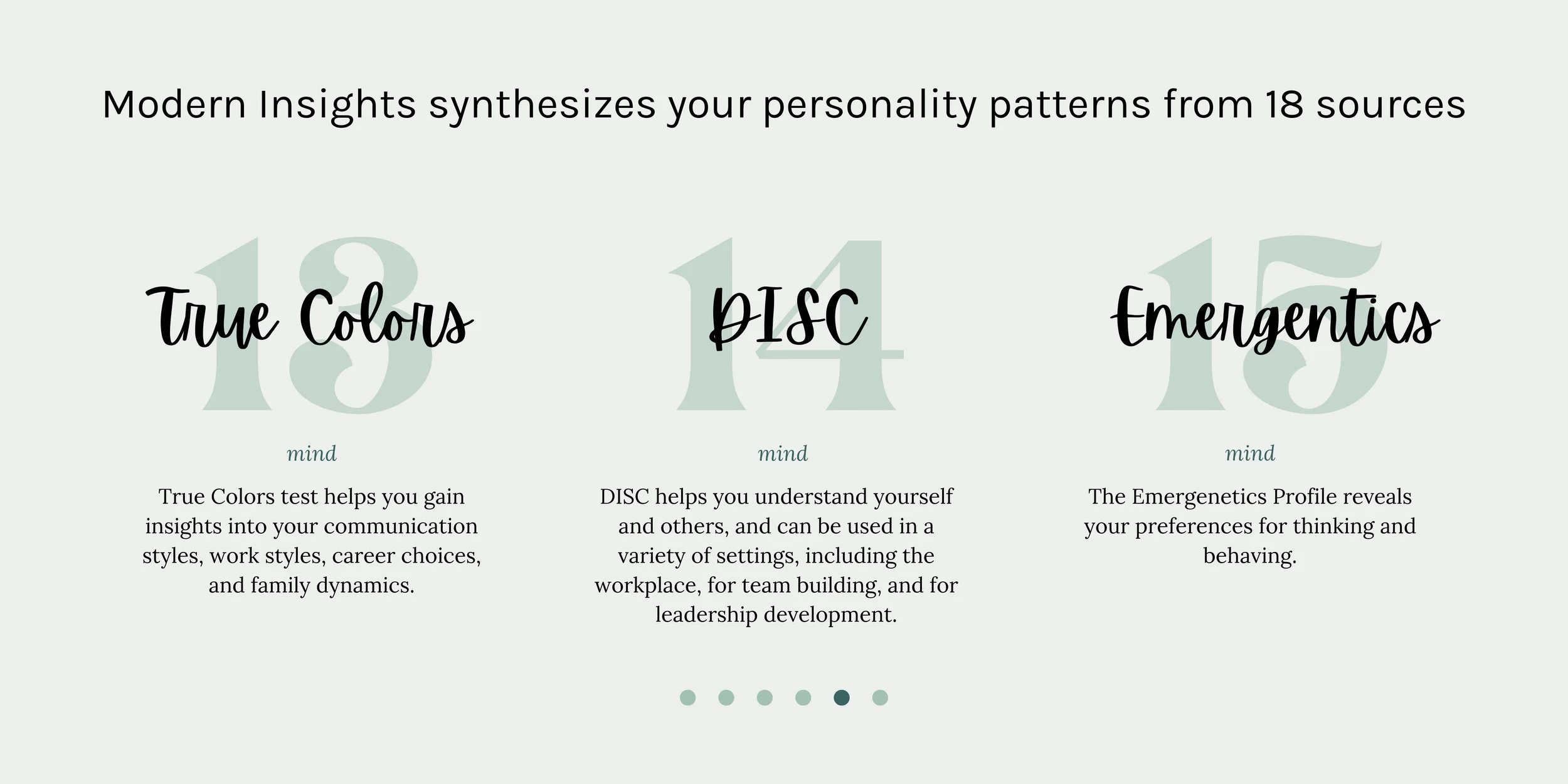 True Colors, DISC, Emergentics