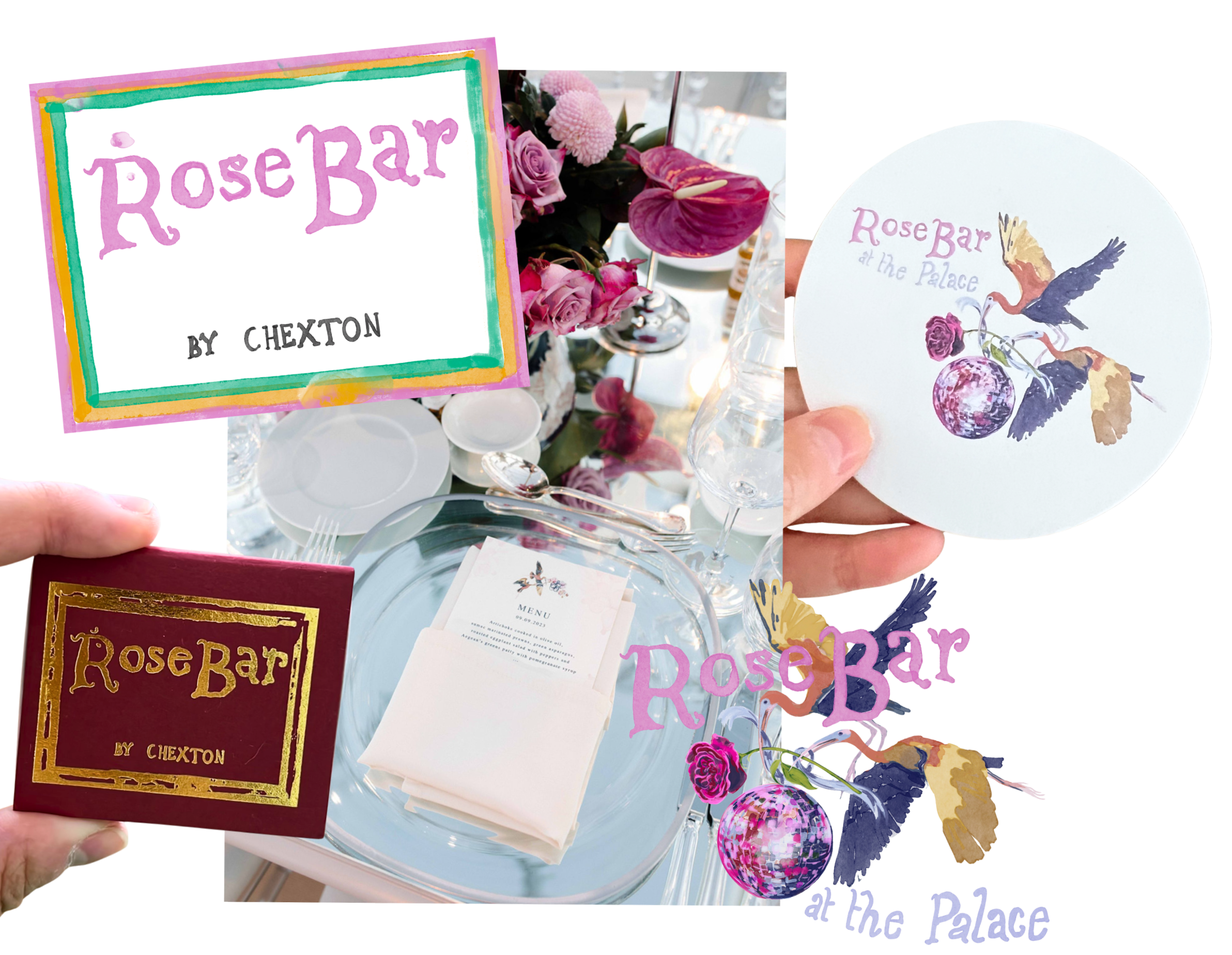 Wedding design suite for Sophia Cheng