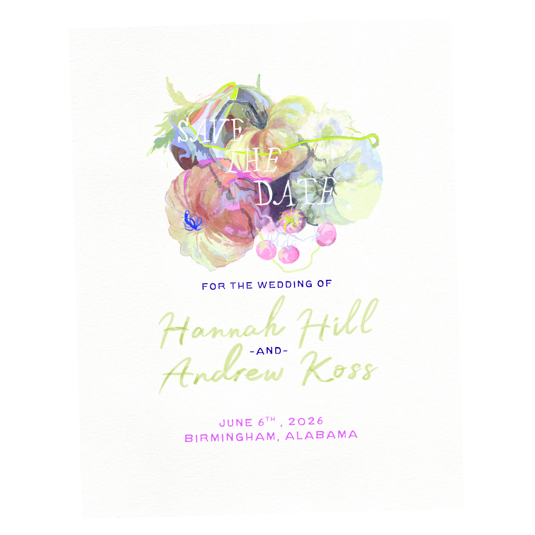 A Save-The-Date for one of our founders.